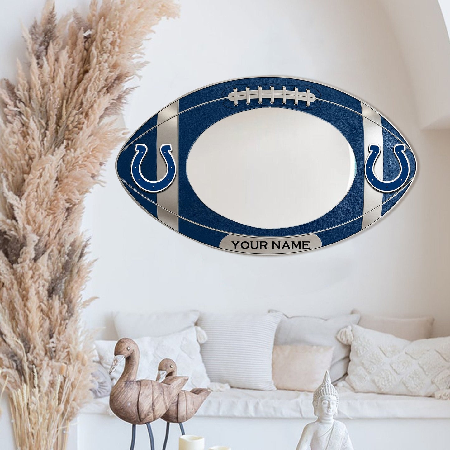 IC Custom NFL Wall Mirror Decor For Fan DDT CTND