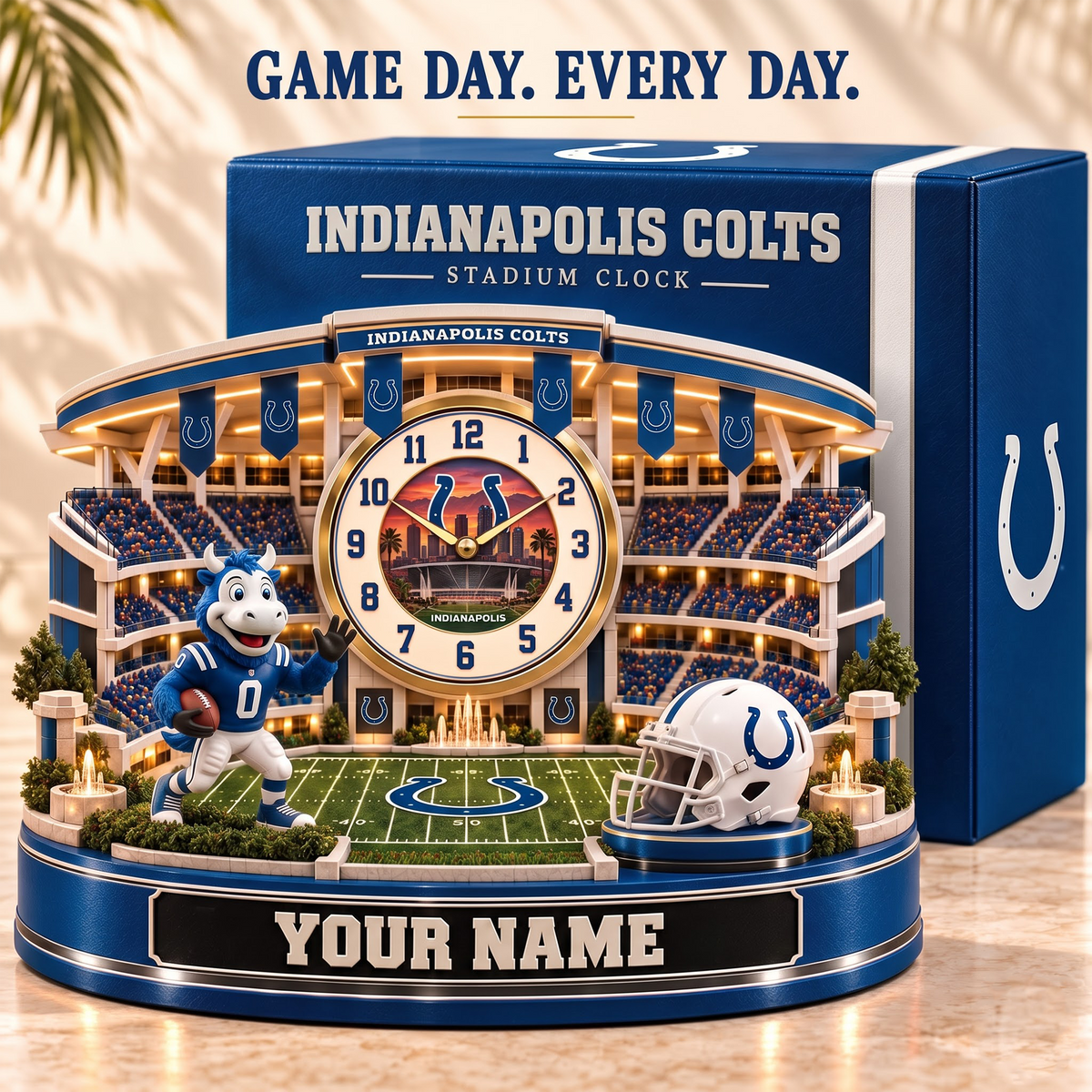 IC x Premium NFL Home Decorative Table Clock