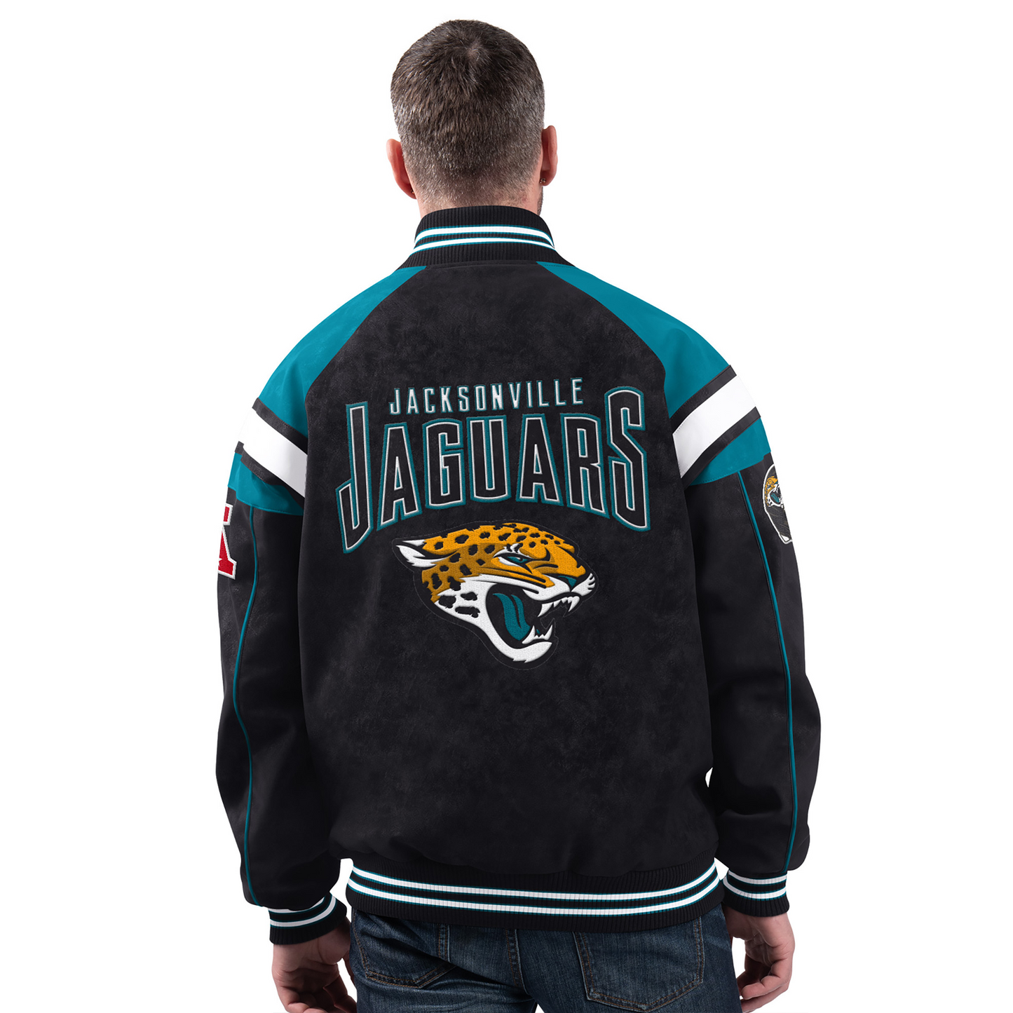 JAC x NFL Officially Licensed Faux Suede Jacket DATND TANTD 261125