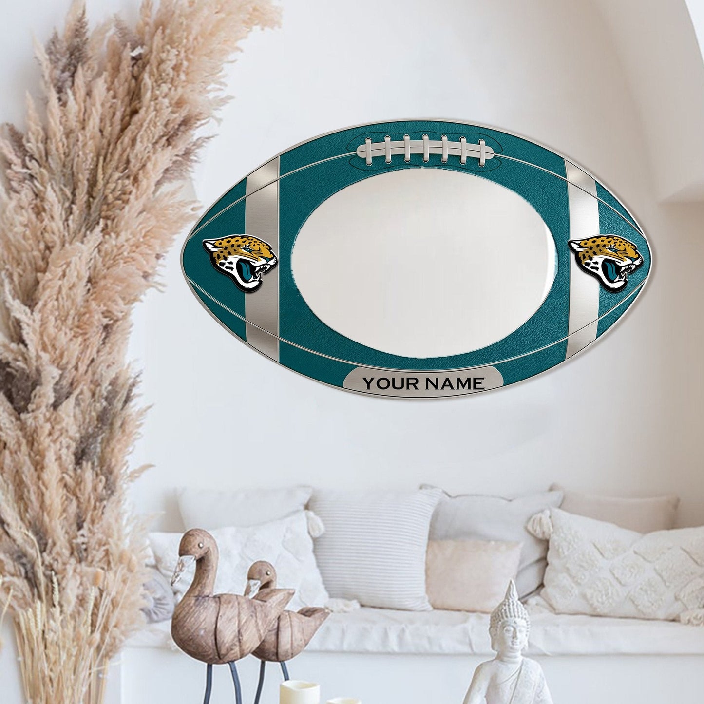 JJ Custom NFL Wall Mirror Decor For Fan DDT CTND