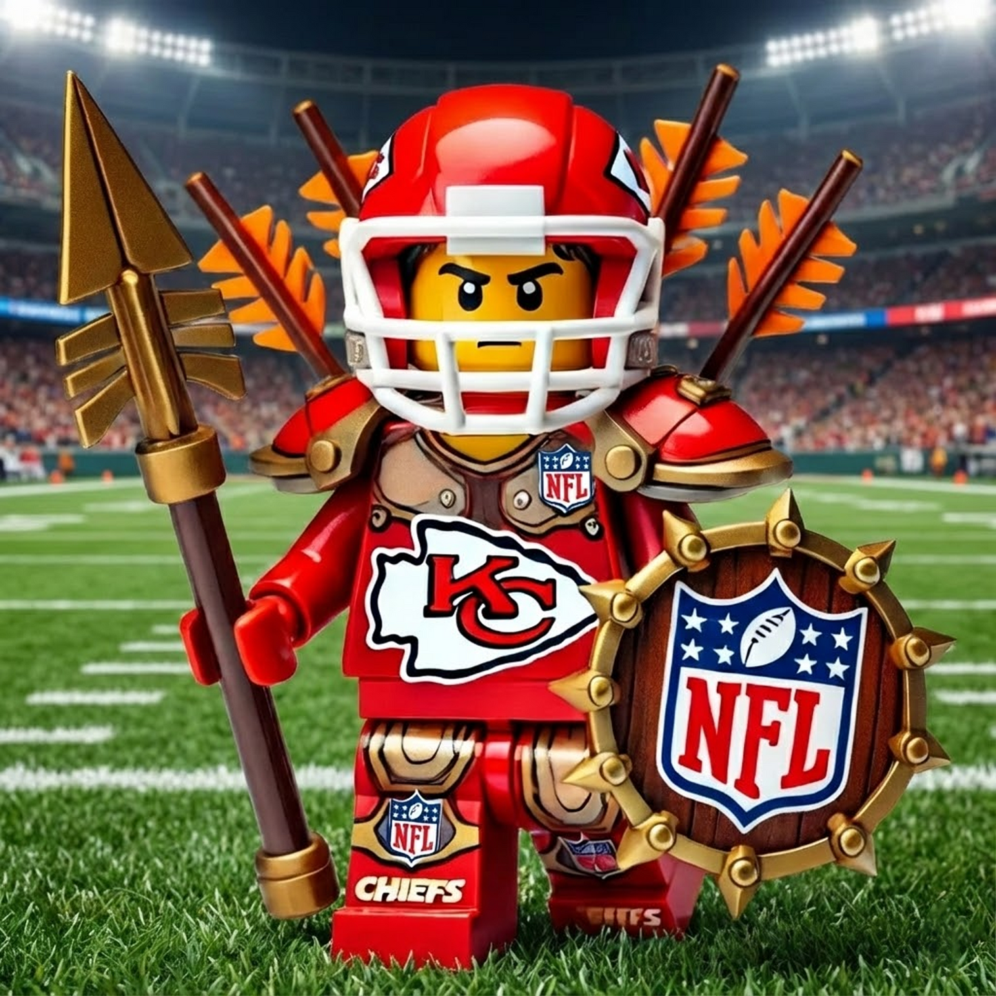 KC X NFL NFL Football Team Acrylic Plaque 0412 NAK NHT