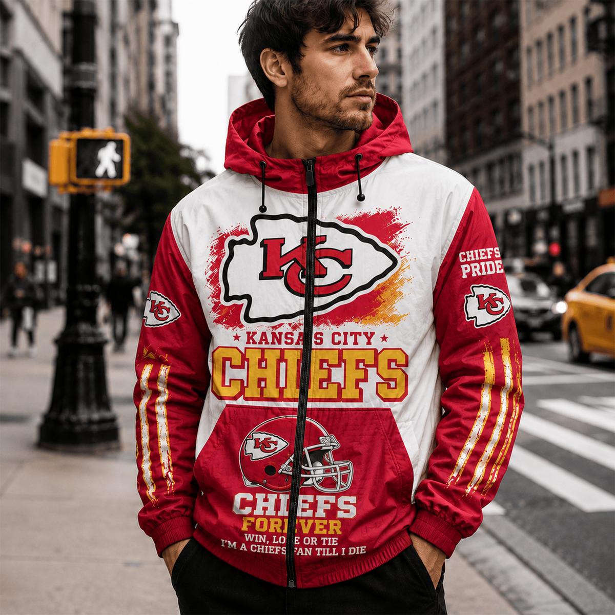 KCC x Premium NFL Unisex Windbreaker Jacket Gift For Fan - Limited Edition