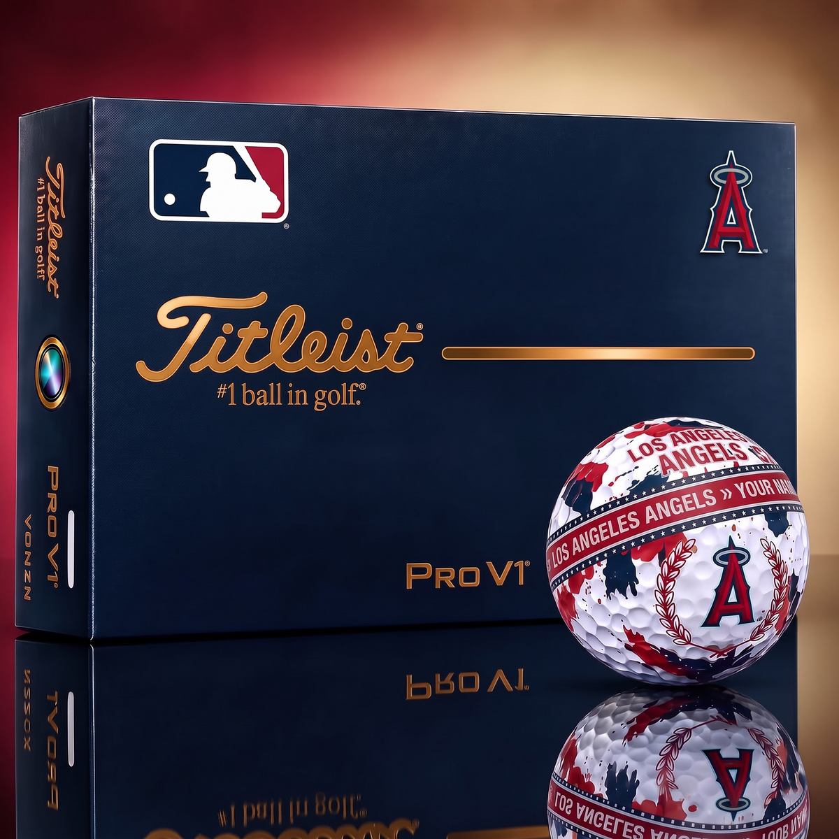 LAA X Premium MLB Titleist Pro V1 Golf Ball Set 1809