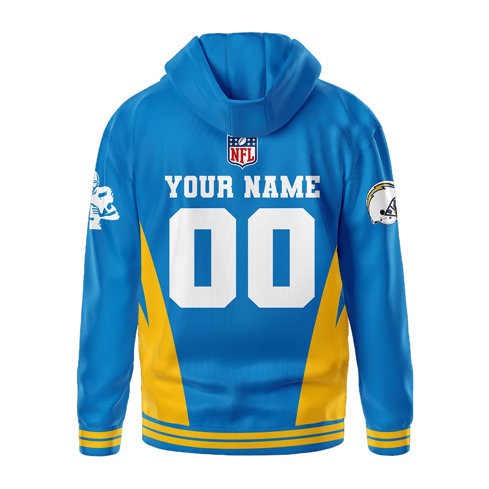 LAC Premium NFL Personalized Fan Hoodie DDT NTL