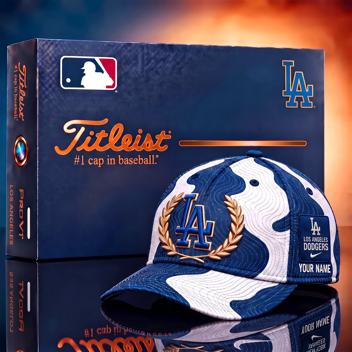 LAD x MLB Team Titleist Baseball Cap with Display Box
