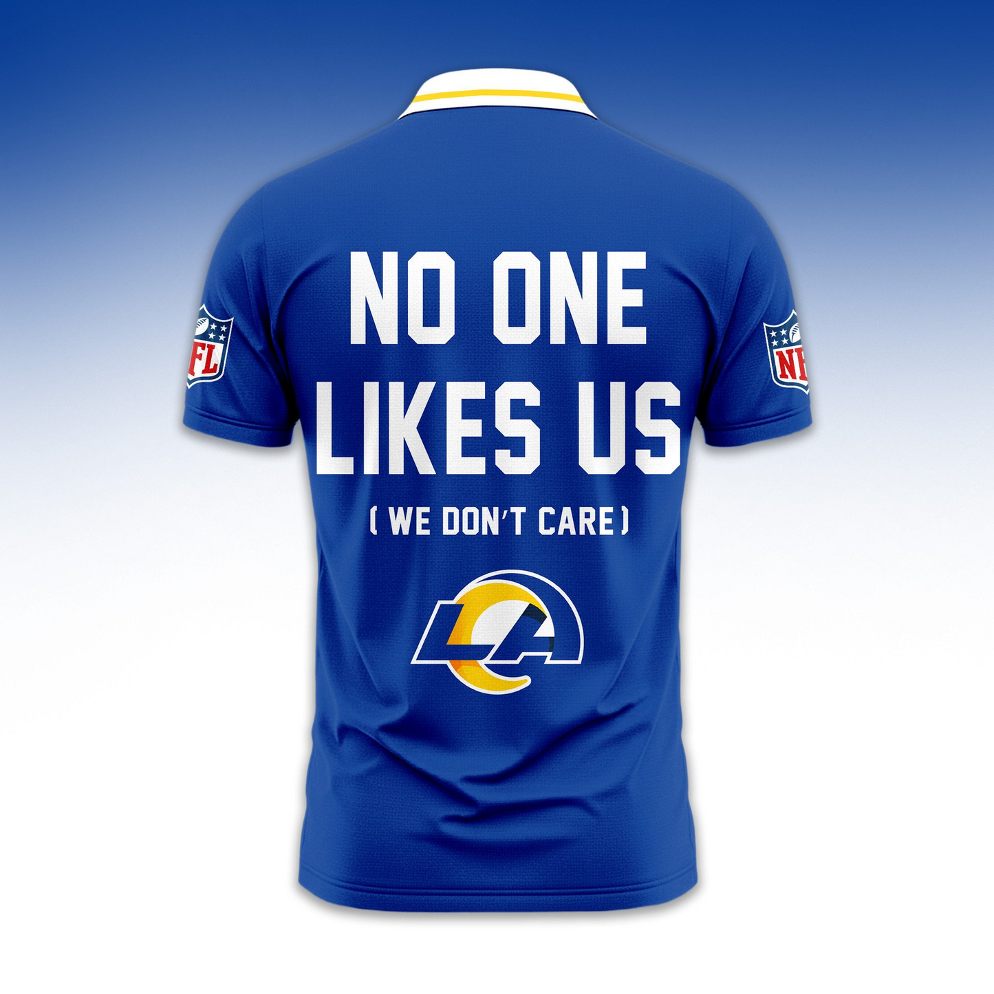 LAR NFL No One Like Us Polo Shirt DDT HLPHUONG