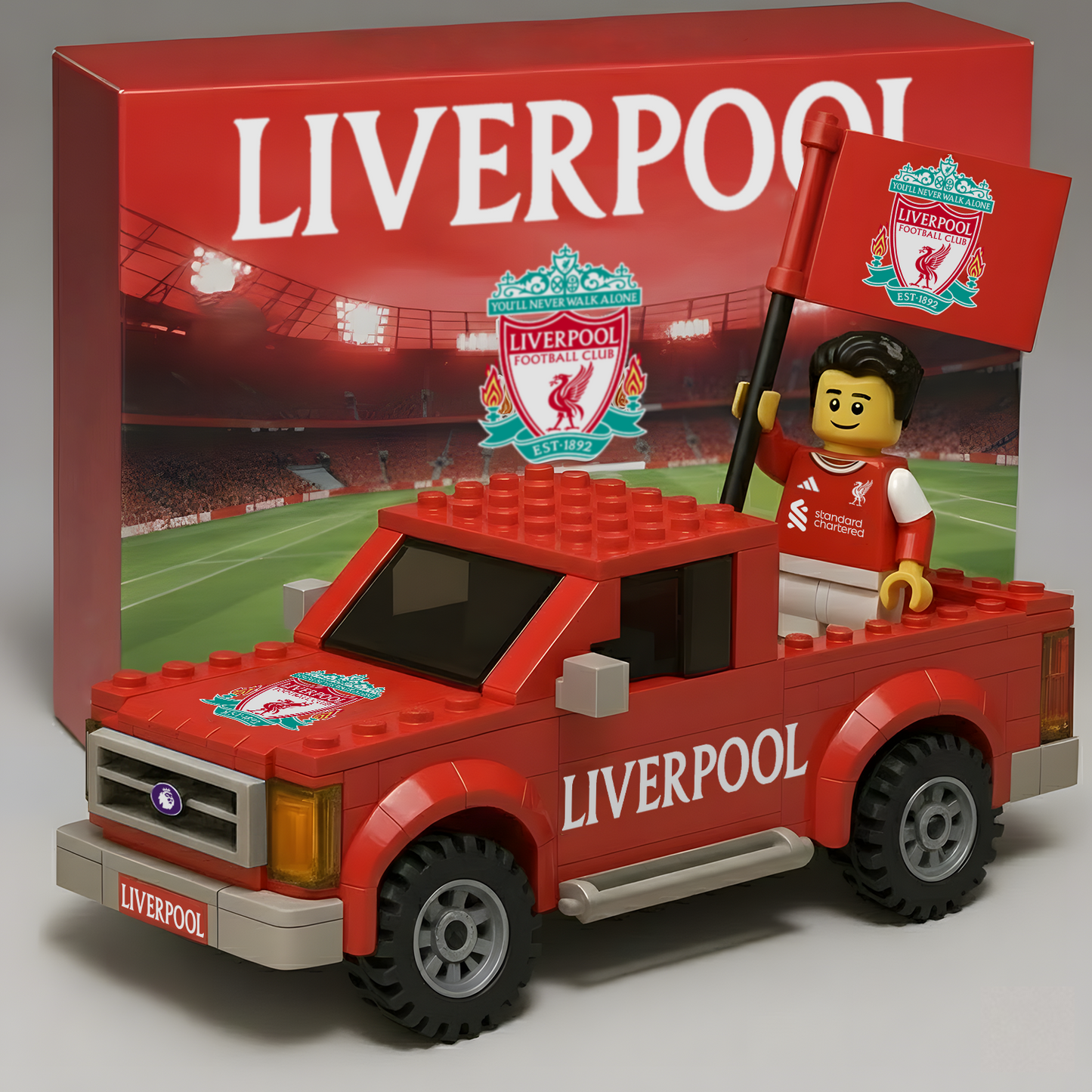 LIV x EPL Building Blocks Truck Toy Set DatND DVT