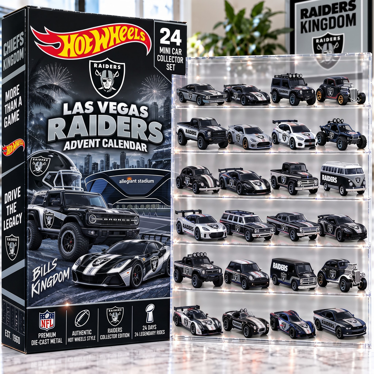 LV X Premium NFL Mini Car Advent Collection