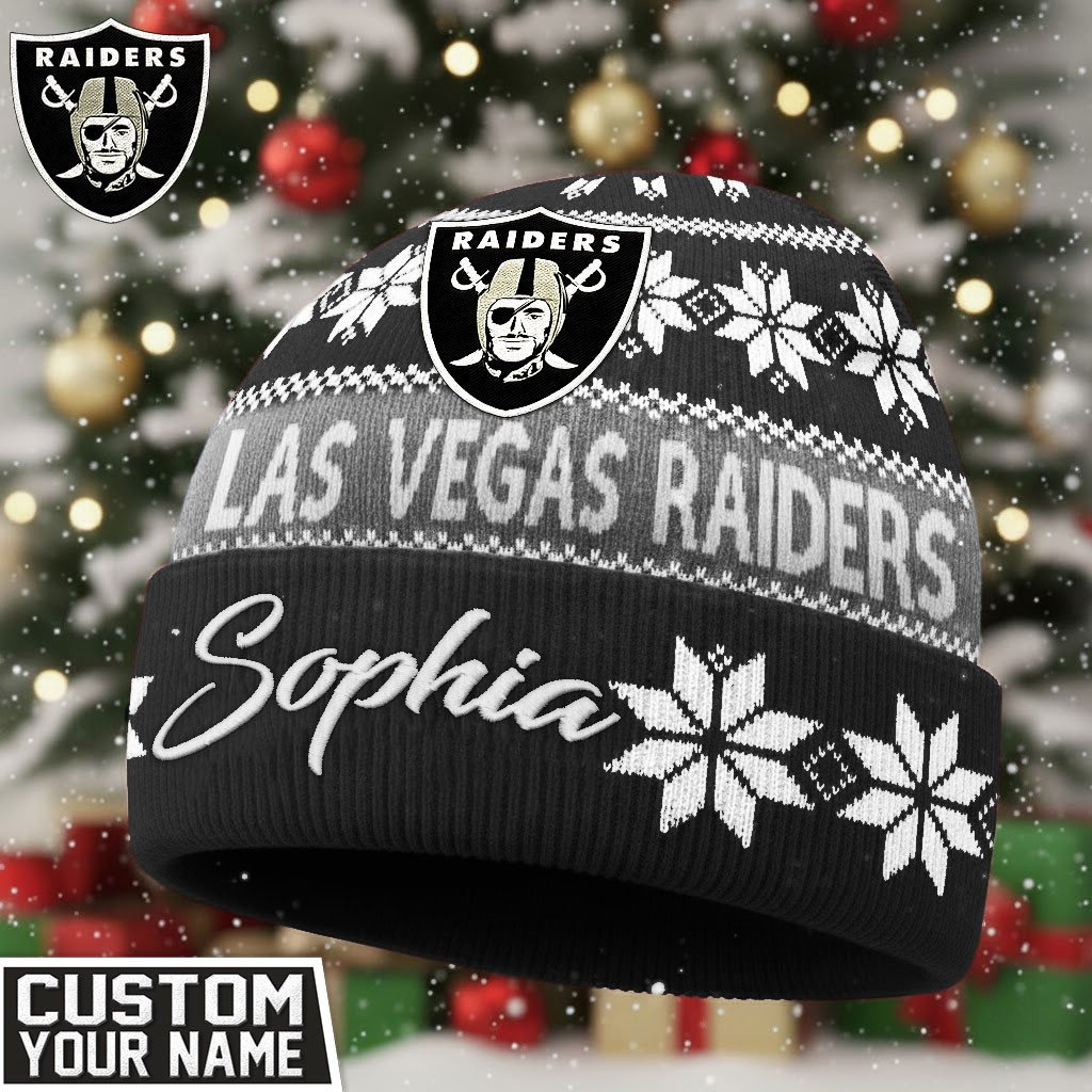 LVR Premium NFL Personalized Football Beanie Hat DDT NTL