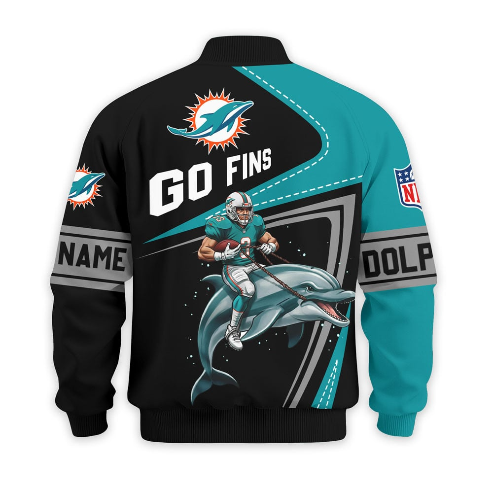 MD Premium NFL Game Day 3D Bomber Jacket DDT NTL
