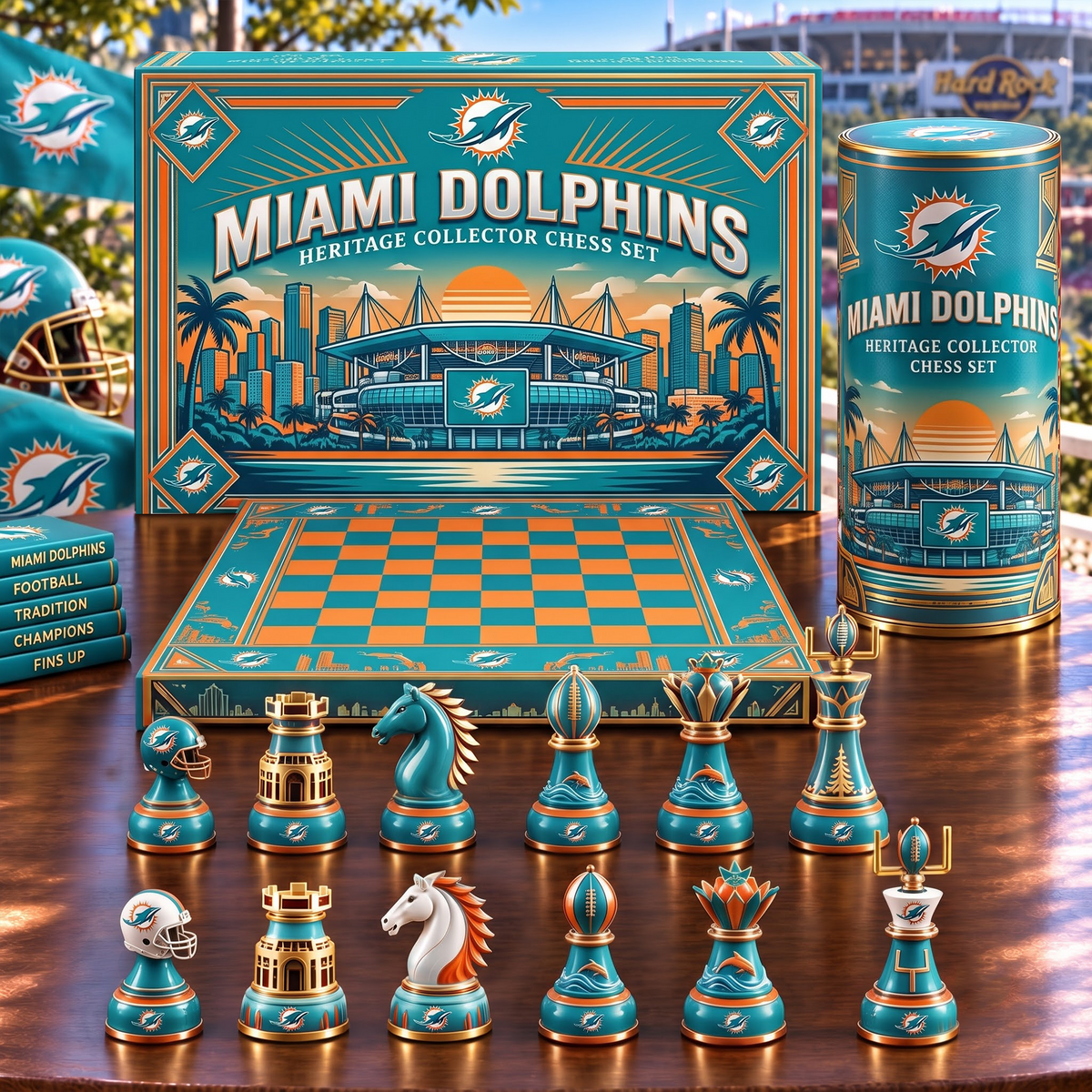 MD x Premium NFL Chess Set Collections