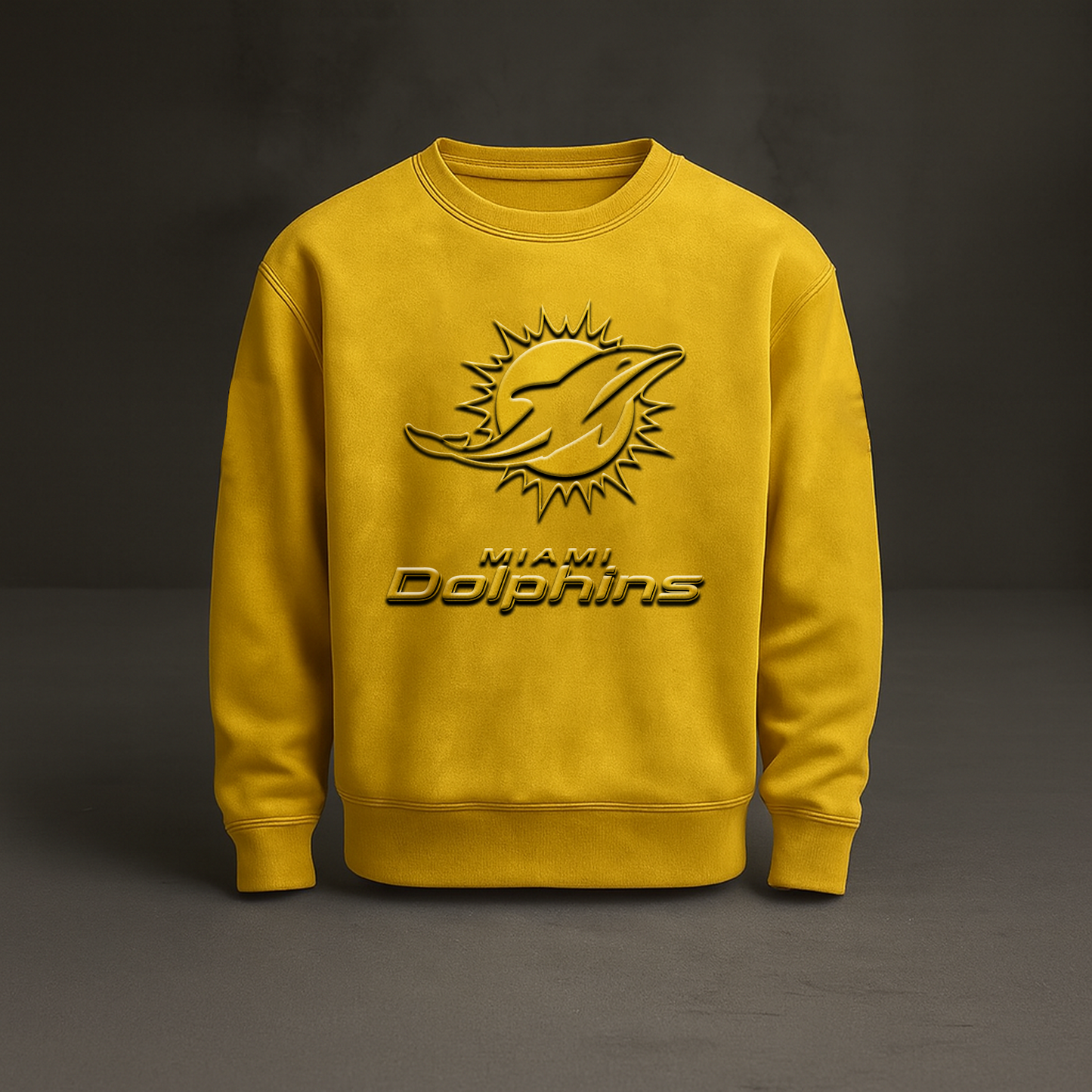 MIA x NFL Embossed Sweat Shirt DATND TANTD