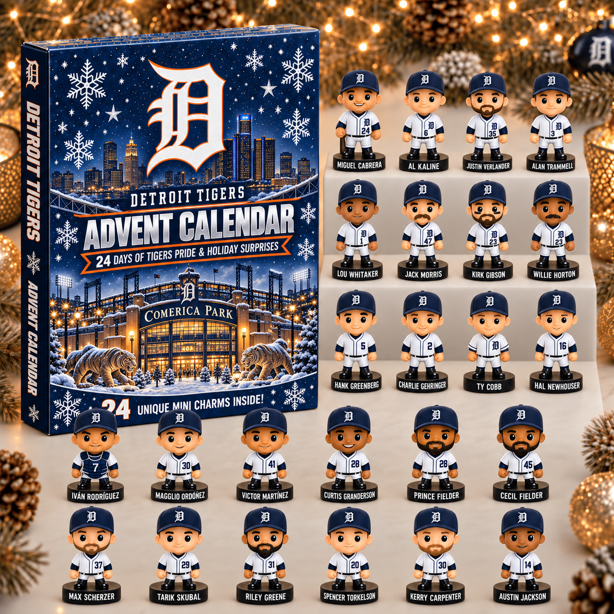 MLB x DET 24 Days of Surprises Advent Calendar