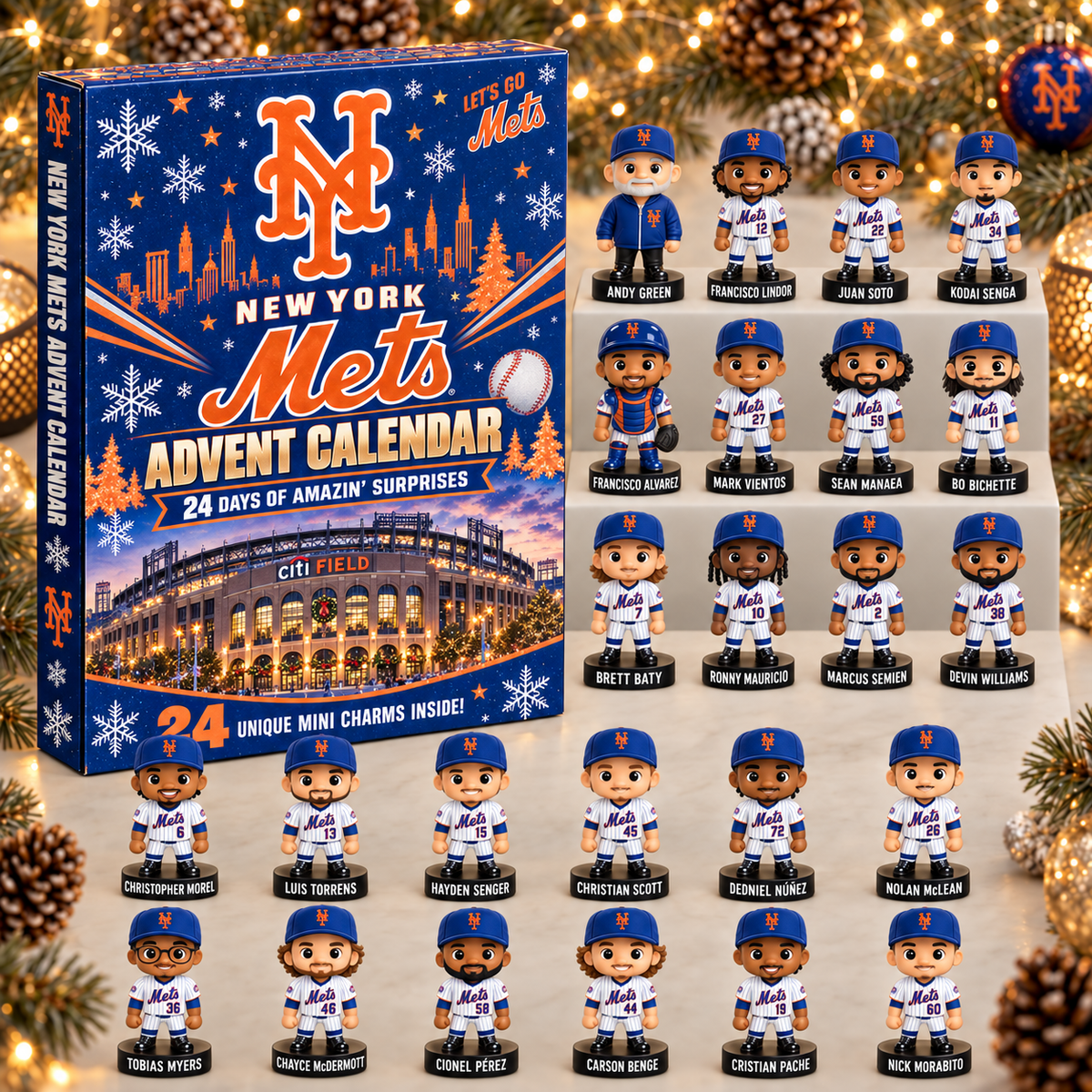 MLB x NYM 24 Days of Surprises Advent Calendar