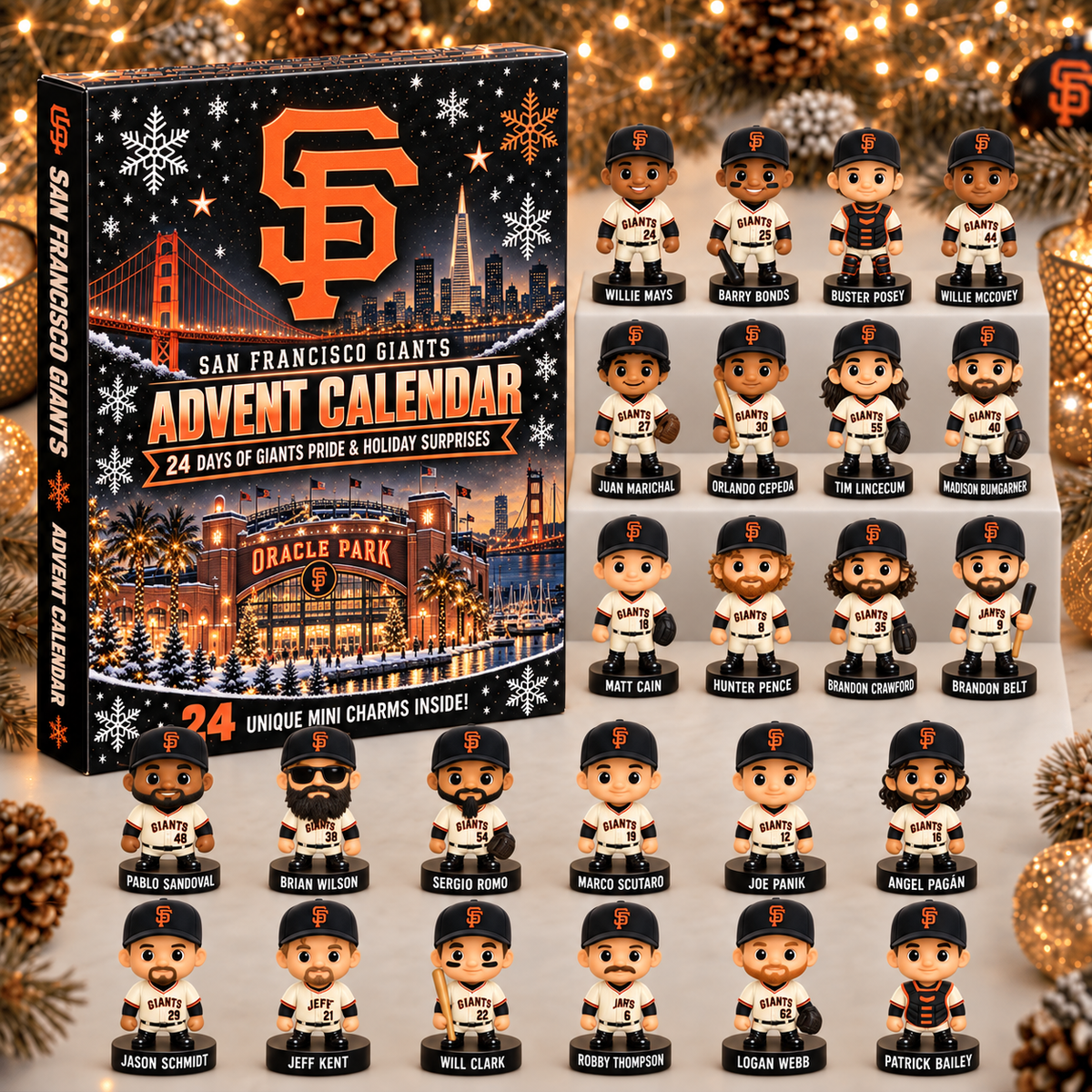 MLB x SF 24 Days of Surprises Advent Calendar
