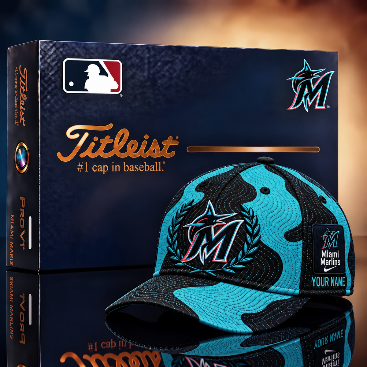 MM x MLB Team Titleist Baseball Cap with Display Box