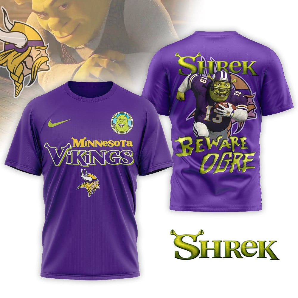 MV Premium NFL Shrek 3D Shirt DDT CTND