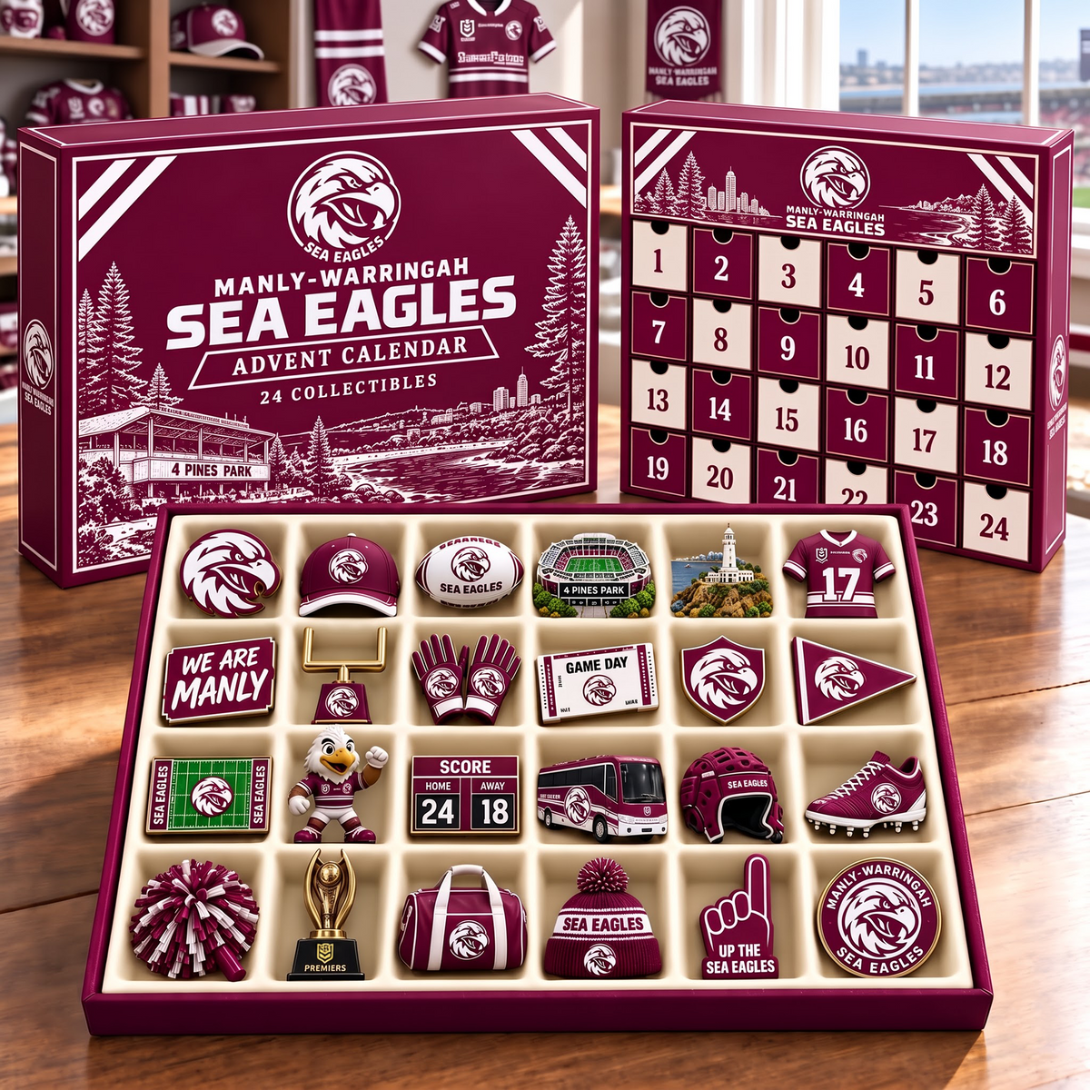 MW x Premium NRL Team Christmas Advent Calendar