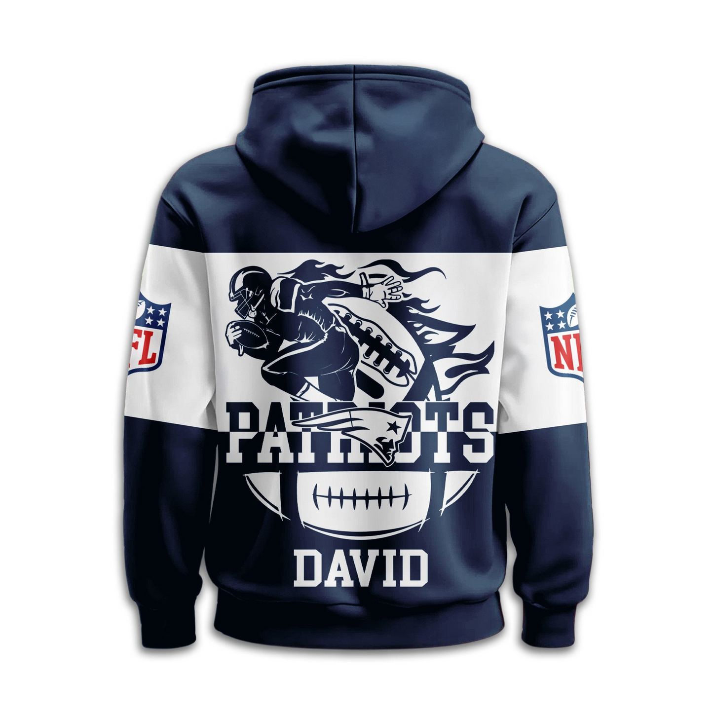 NEP Premium NFL Touchdown Spirit Personalized Hoodie DDT CTND