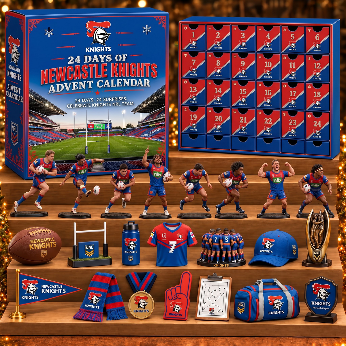 NEW X NRL 24 Days Countdown Christmas Advent Calendar