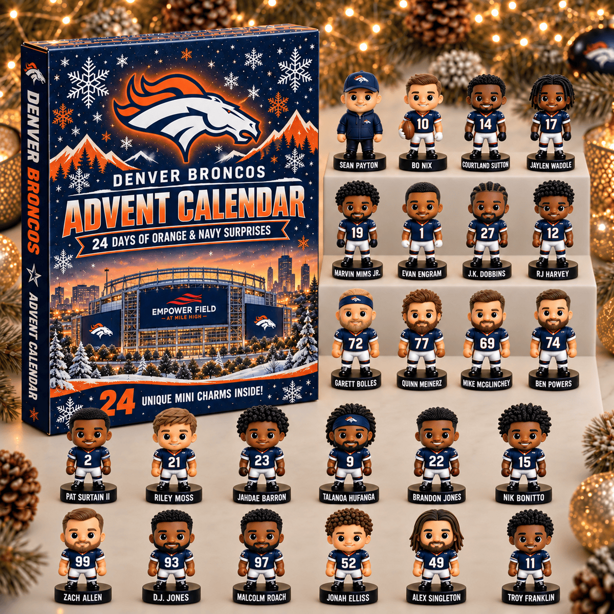 NFL x DEN 24 Days of Surprises Advent Calendar