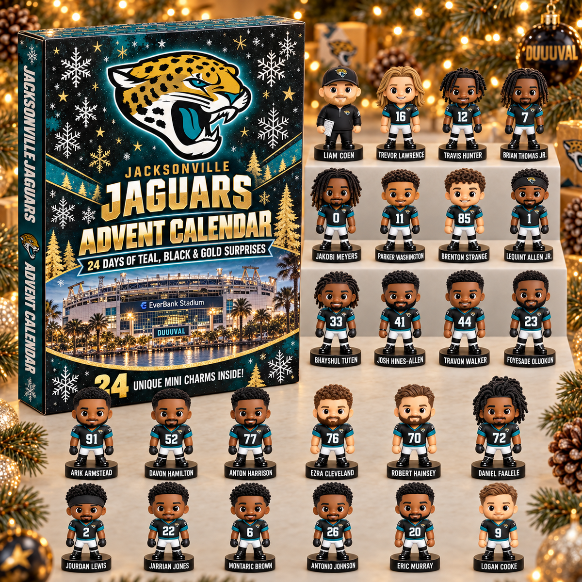 NFL x JAX 24 Days of Surprises Advent Calendar