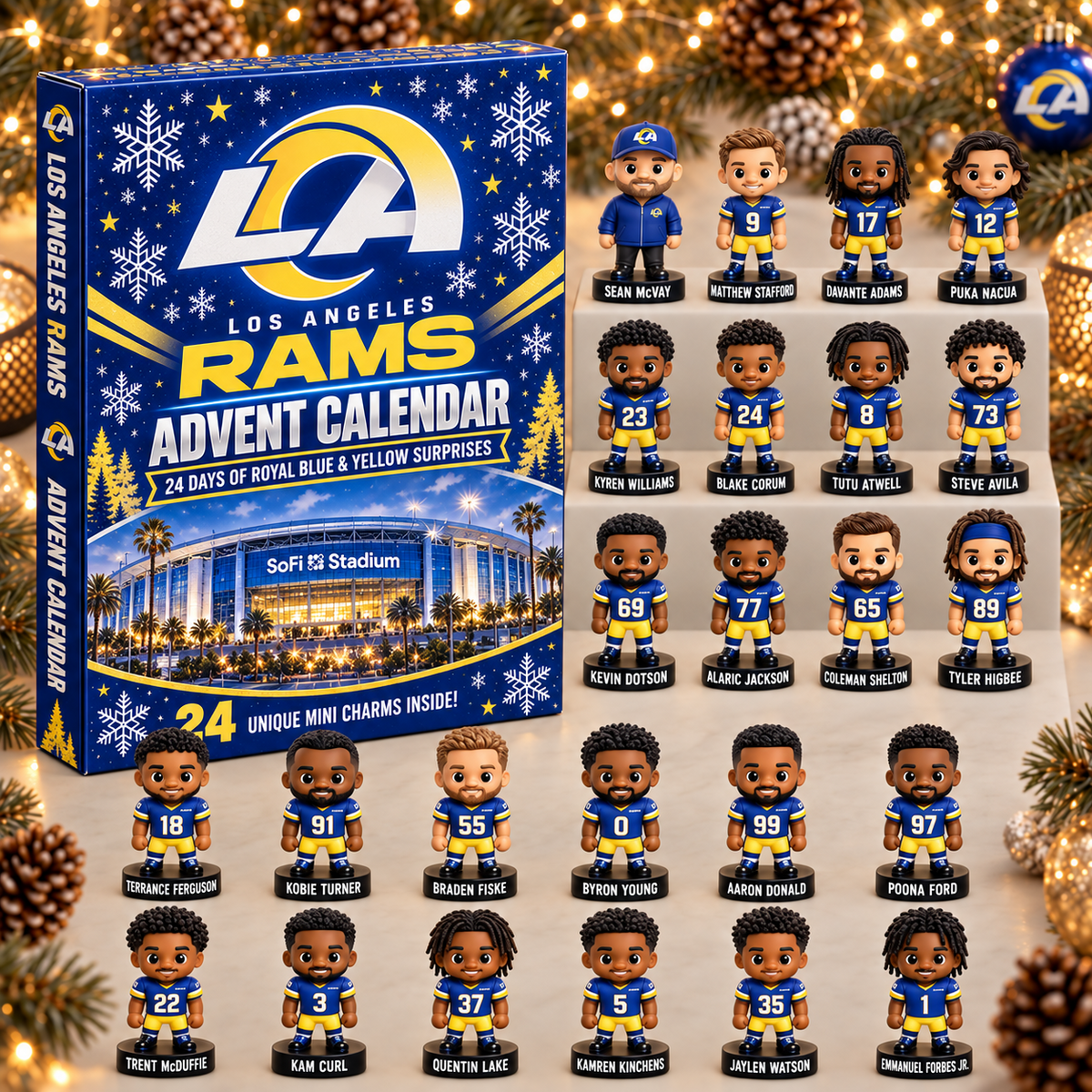 NFL x LAR 24 Days of Surprises Advent Calendar