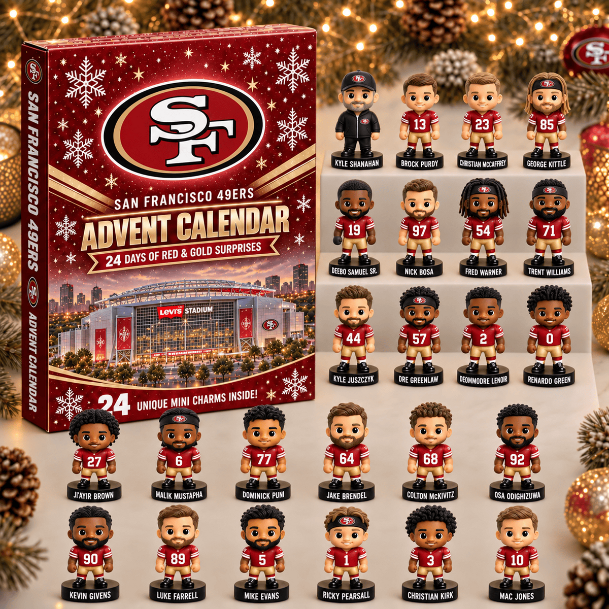 NFL x SF 24 Days of Surprises Advent Calendar