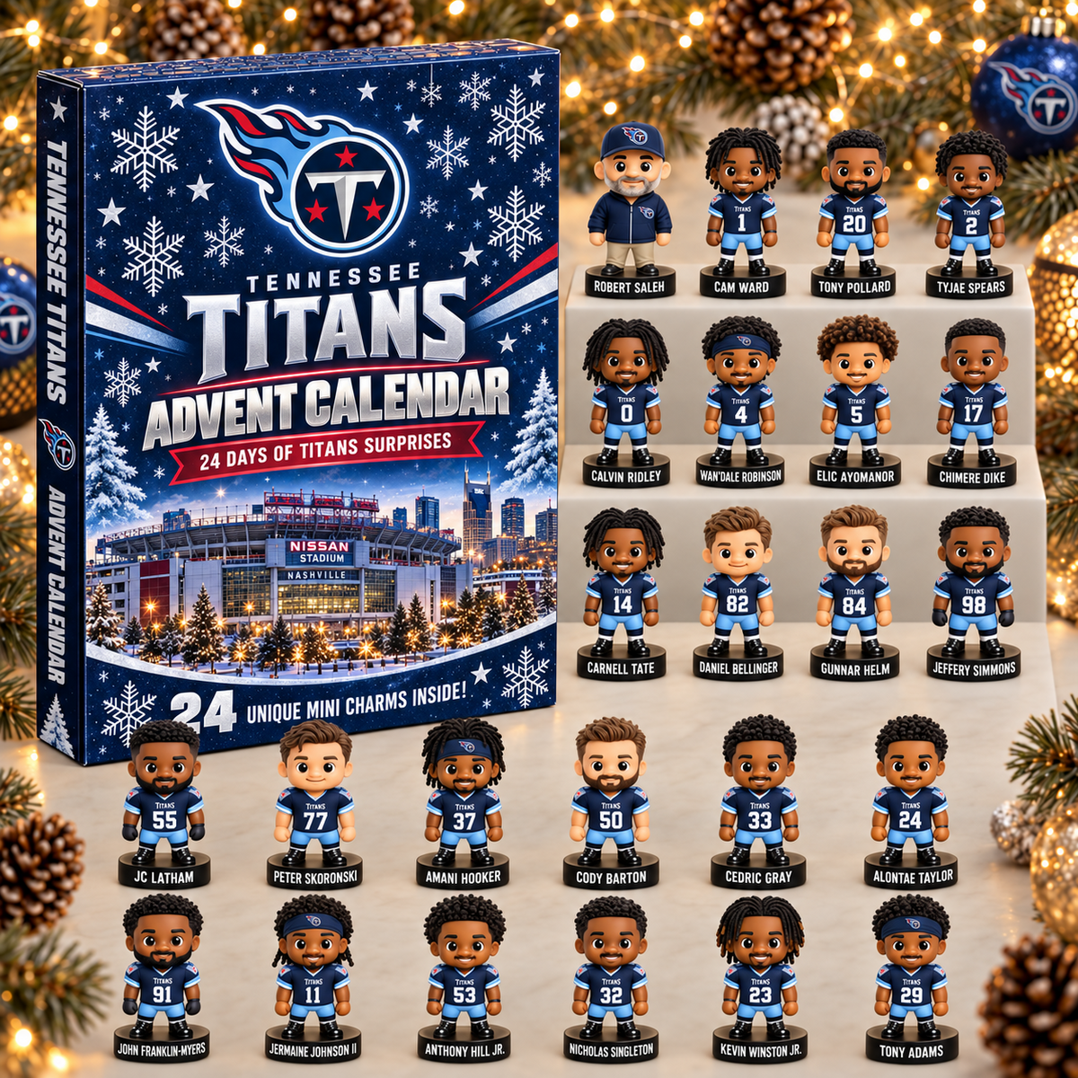 NFL x TEN 24 Days of Surprises Advent Calendar