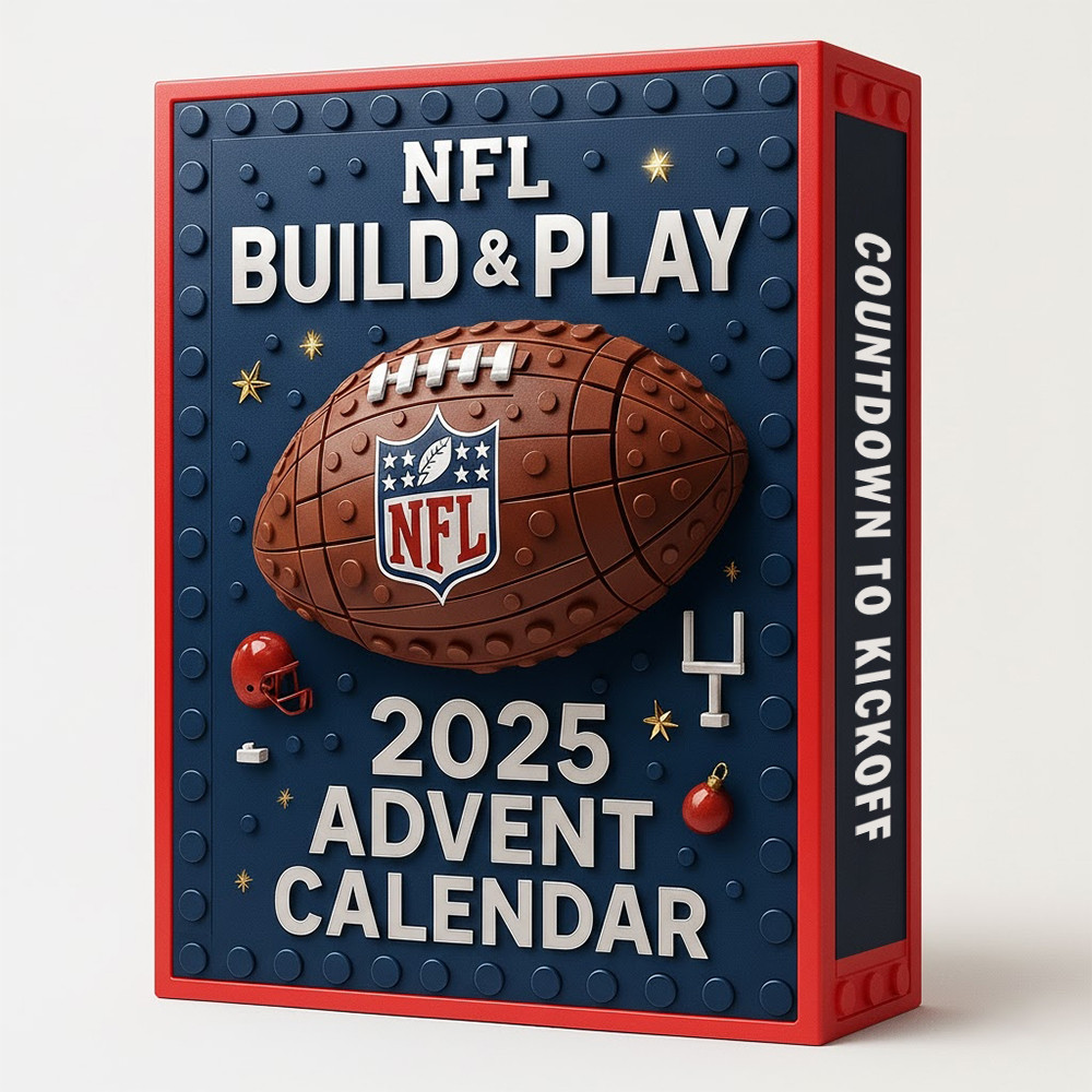NFL All Team Football Ball Full Set Advent Calendars 2025 Blind Boxes Gifts 131125 V1 NAK NHT