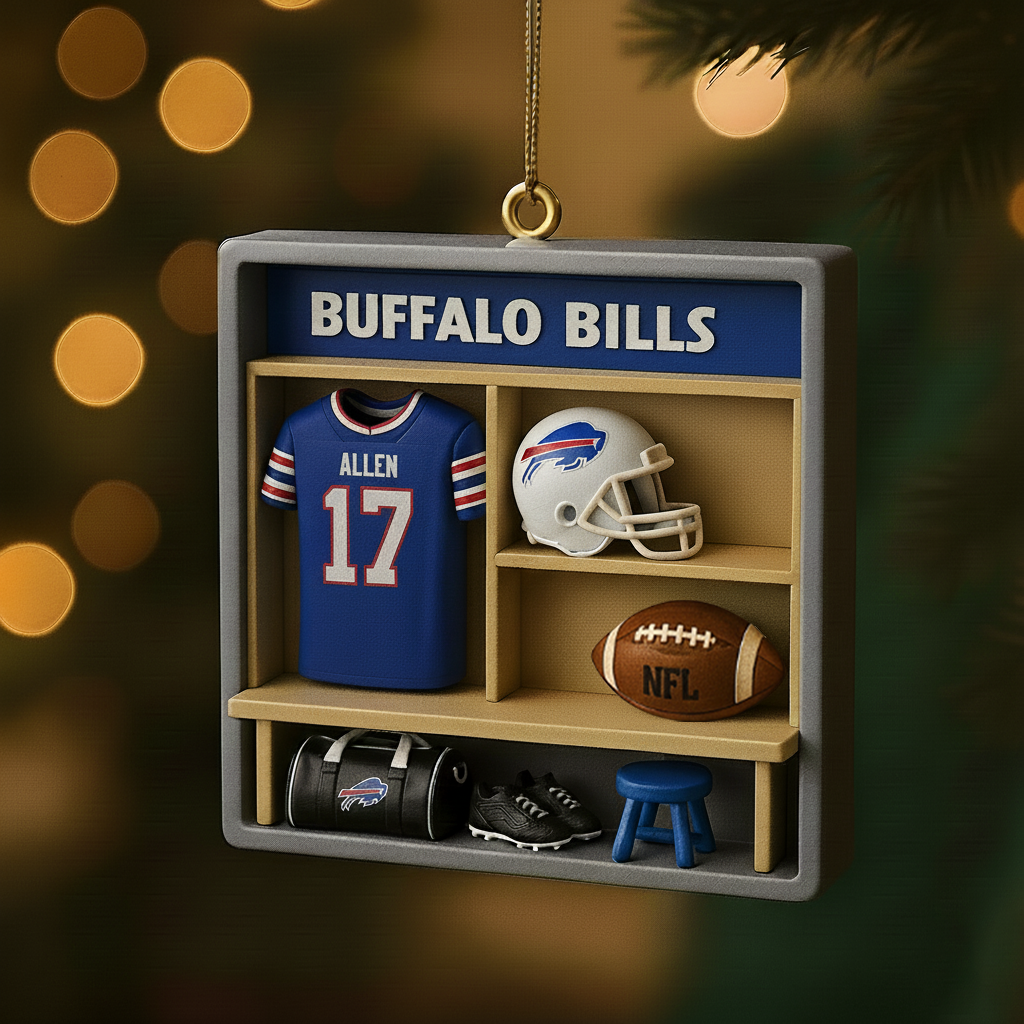 NFL x BUF Premium Ornament HLP HLPHUONG