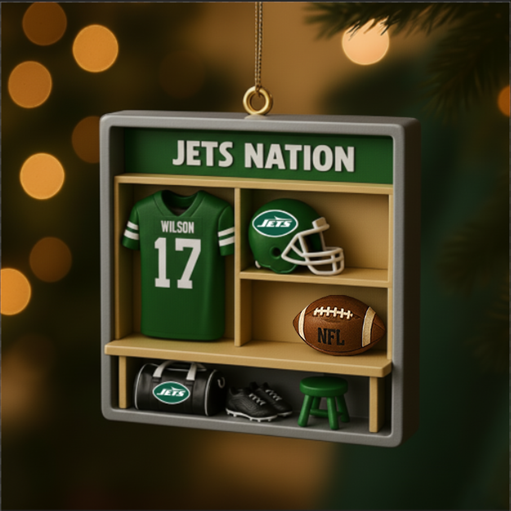 NFL x NYJ Premium Ornament HLP HLPHUONG