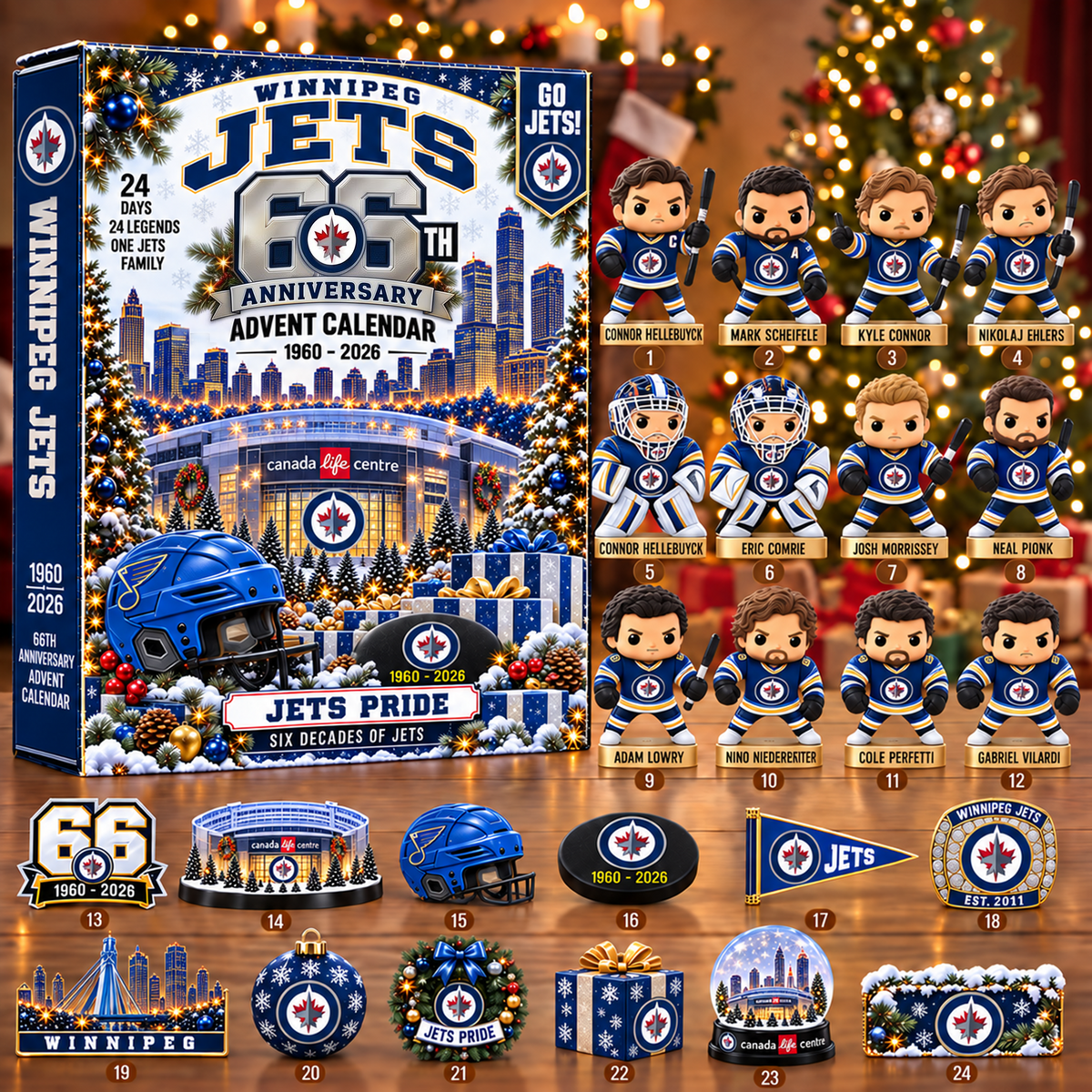 NHL x WIN Christmas V2 Advent Calendar Blind Box