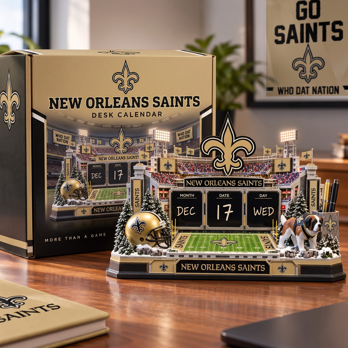 NOS x NFL Write-On Calendar With Pen