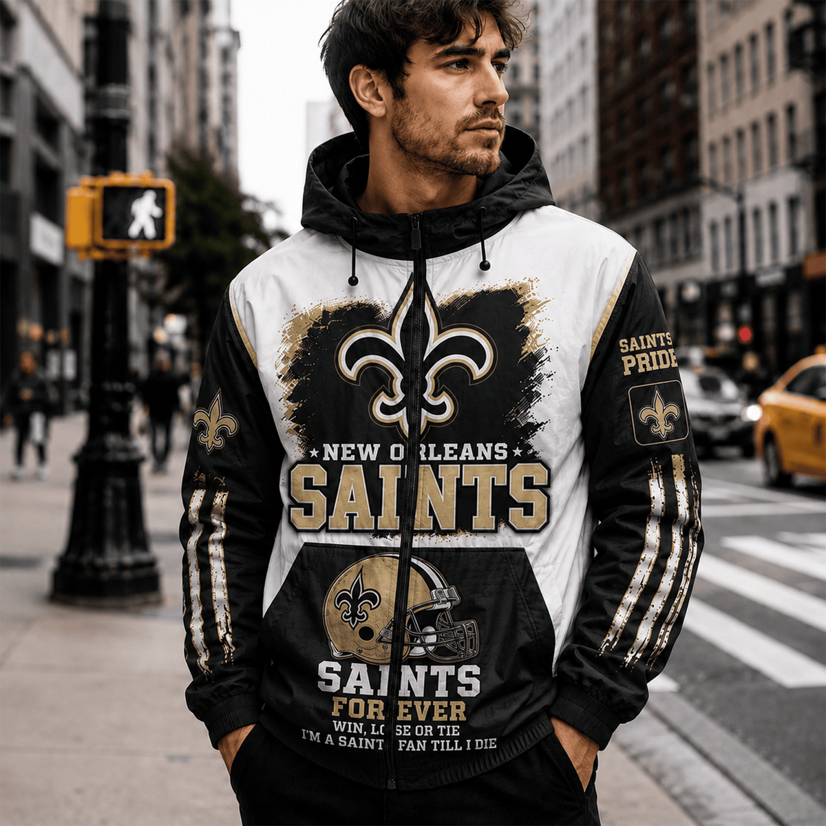 NOS x Premium NFL Unisex Windbreaker Jacket Gift For Fan - Limited Edition