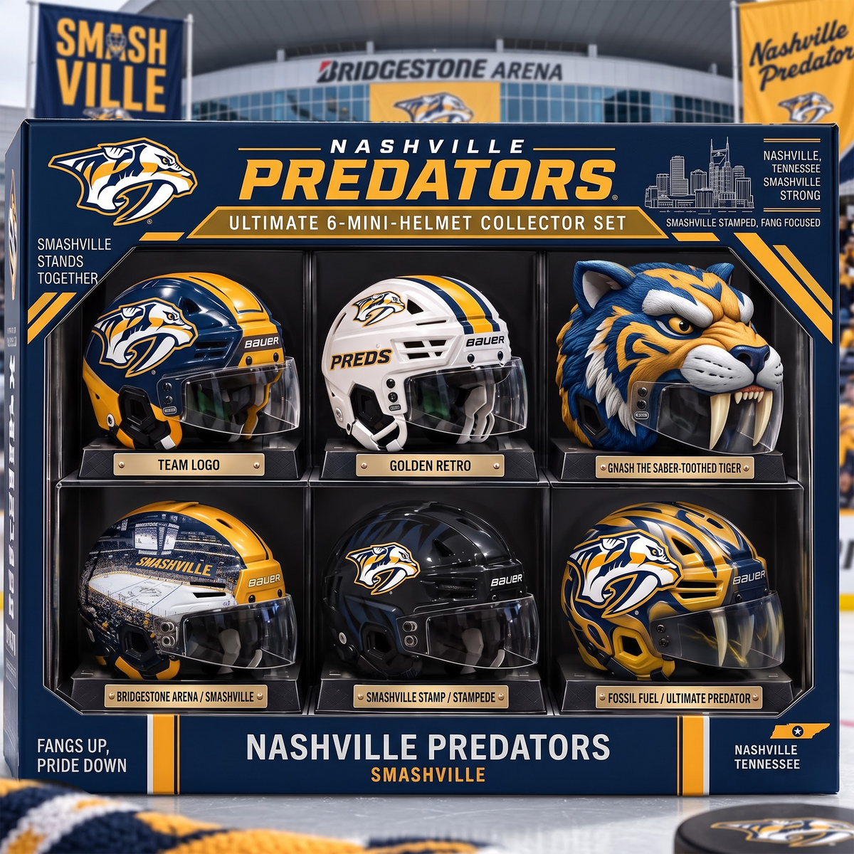 NP x Premium NHL Mini Helmet Collection