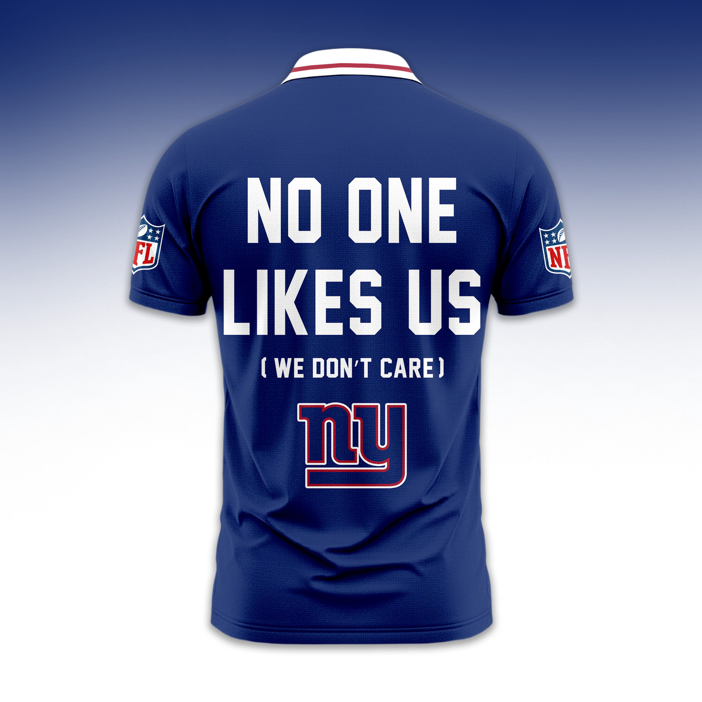 NYG NFL No One Like Us Polo Shirt DDT HLPHUONG