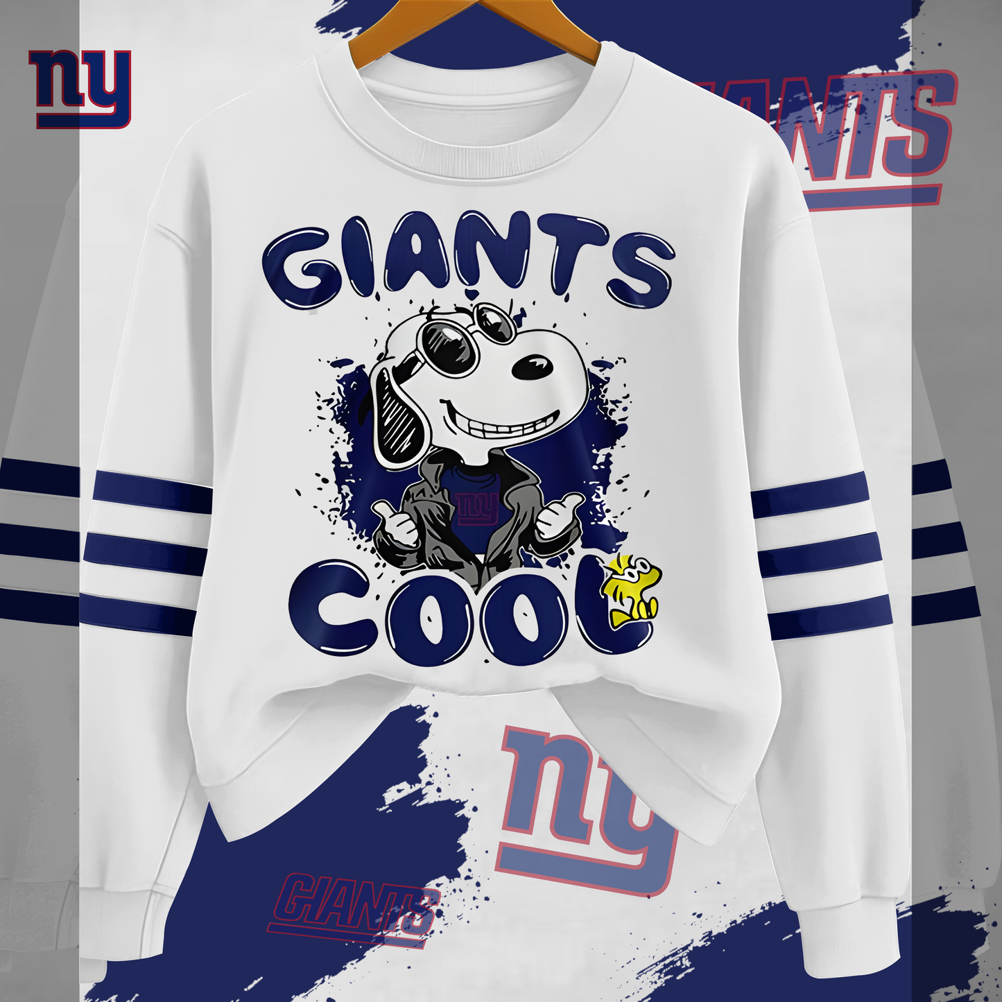 NYG Premium NFL Snoopy Cool Sweatshirt DDT HLPHUONG