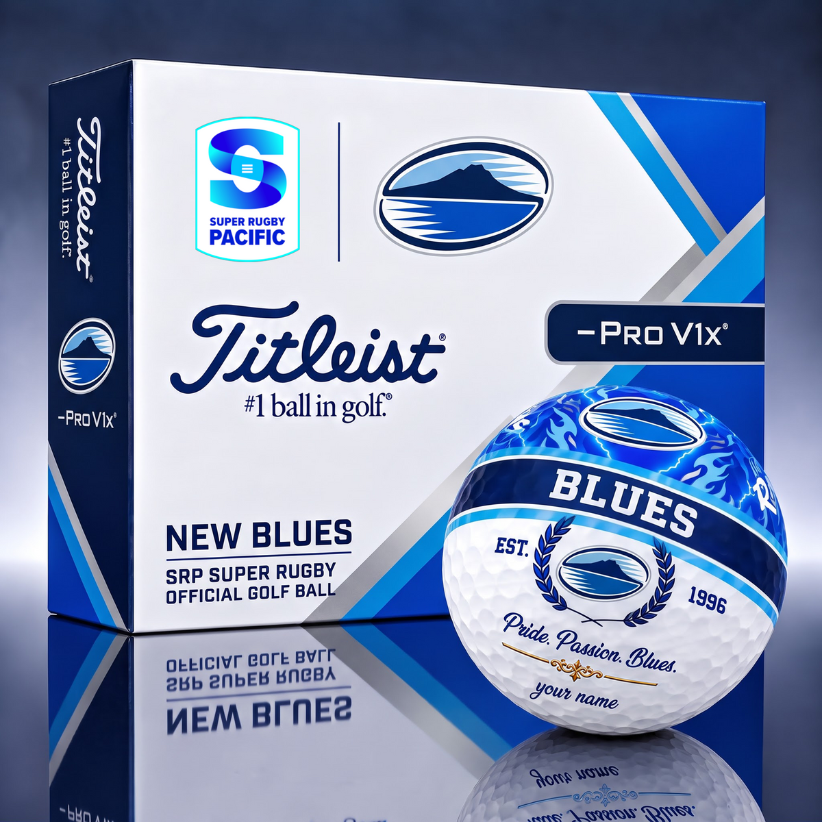 OFFICIAL TITLIEST X SIGNATURE SRP BLU BESPOKE LUCKY HOLE-IN-ONE GOLF BALLS EDITION NDT VHM 081026