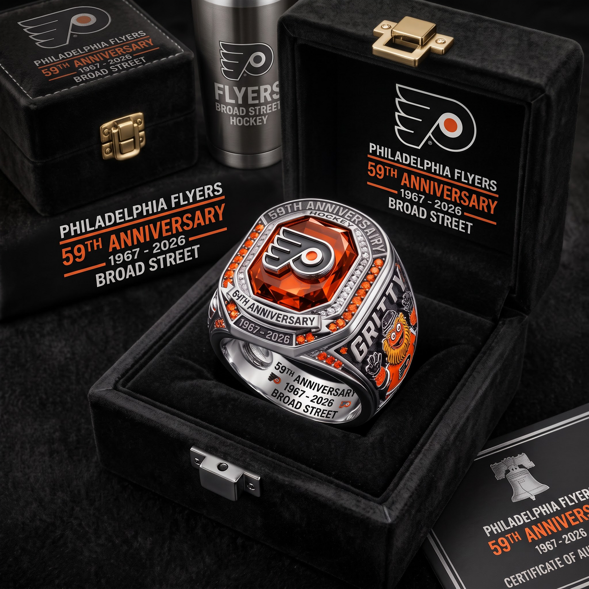 PHI X NHL Anniversary Ring Box Set
