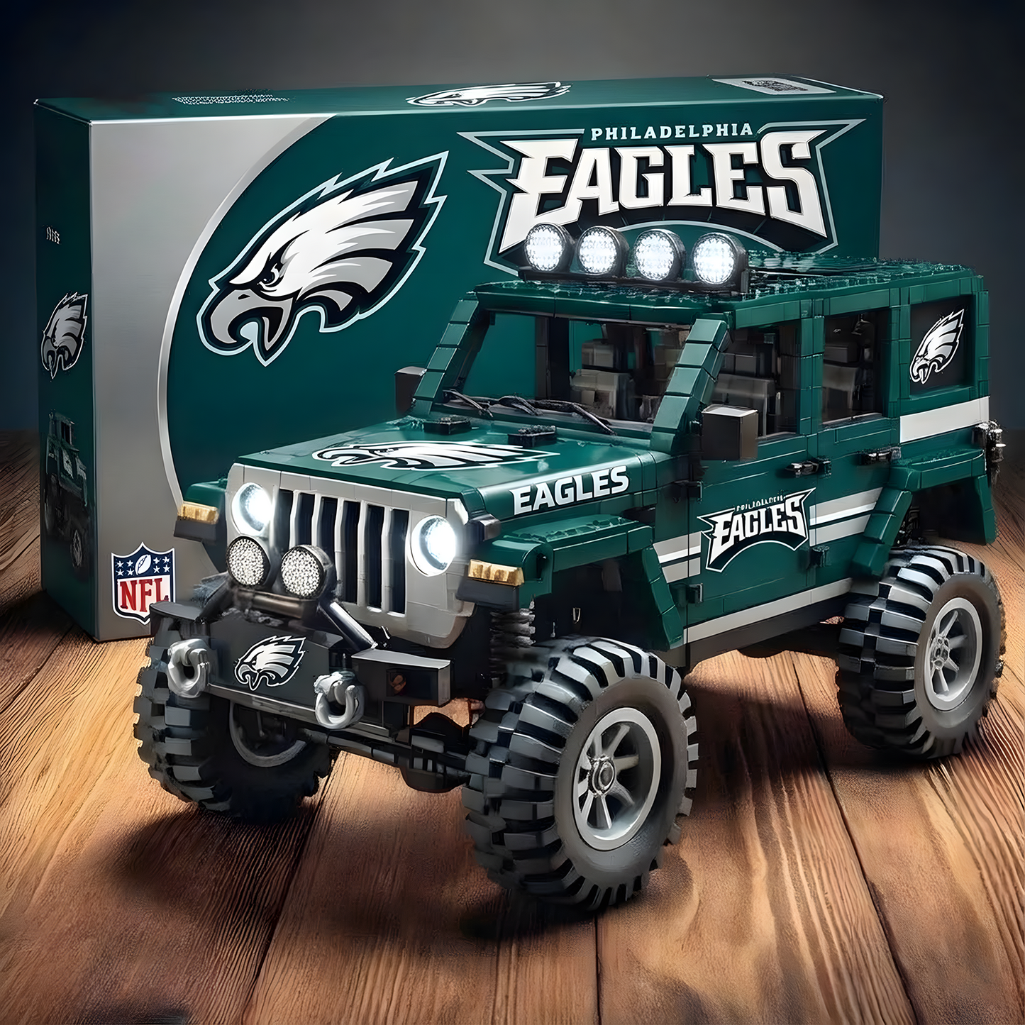 PHI X NFL Series Guardian Off-Road Vehicle Model Toy V1 NAK NHT