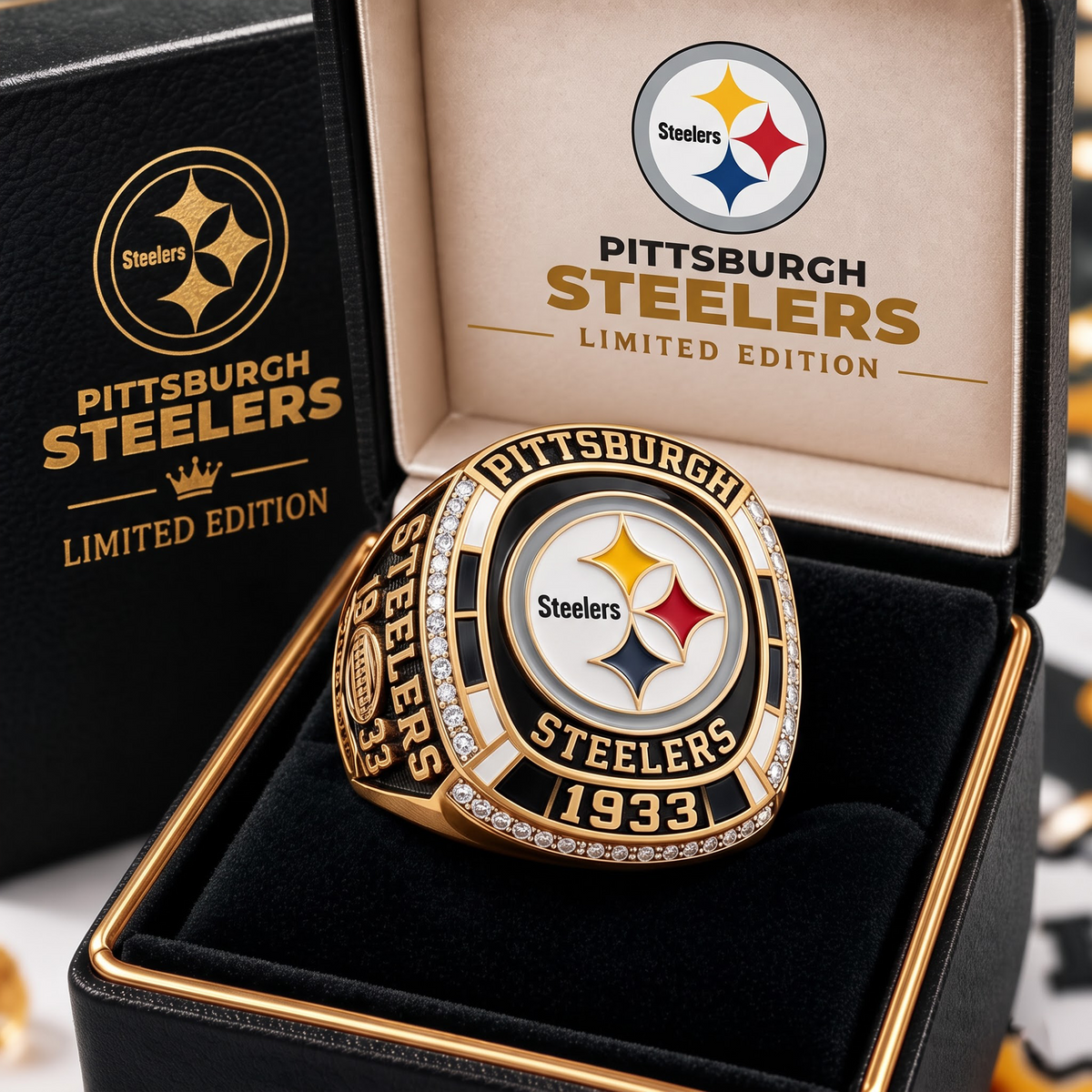 PIT X NFL Team Limited Edition Replica Ring