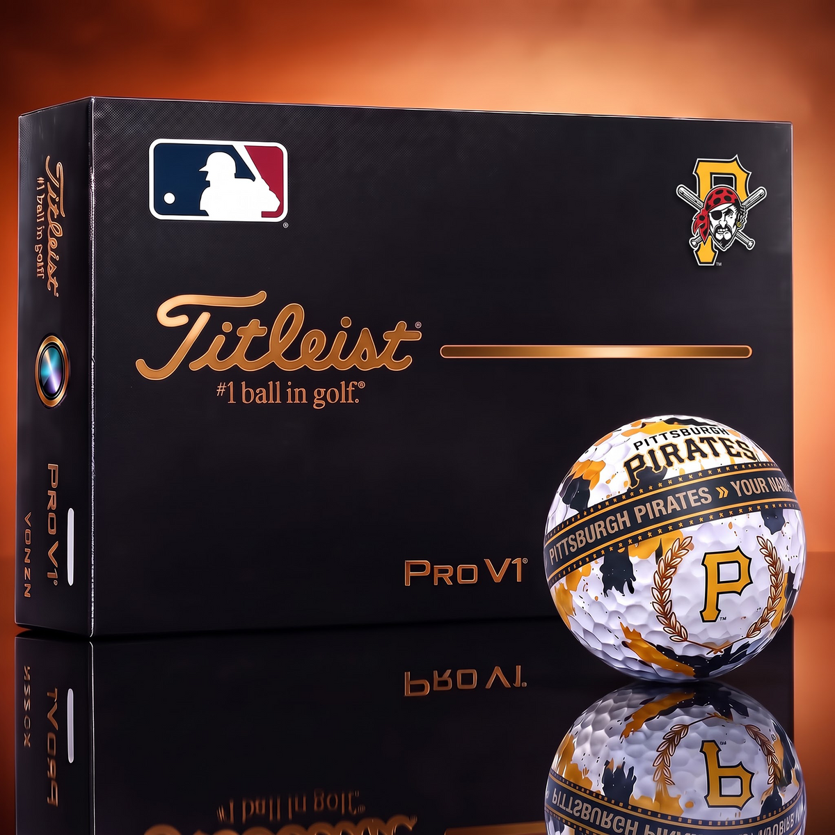 PIT X Premium MLB Titleist Pro V1 Golf Ball Set 1809