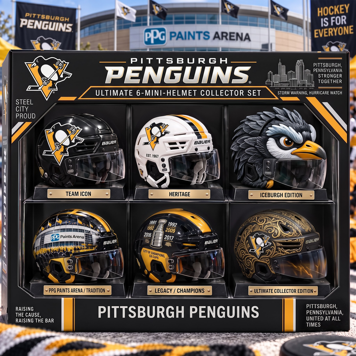 PP x Premium NHL Mini Helmet Collection