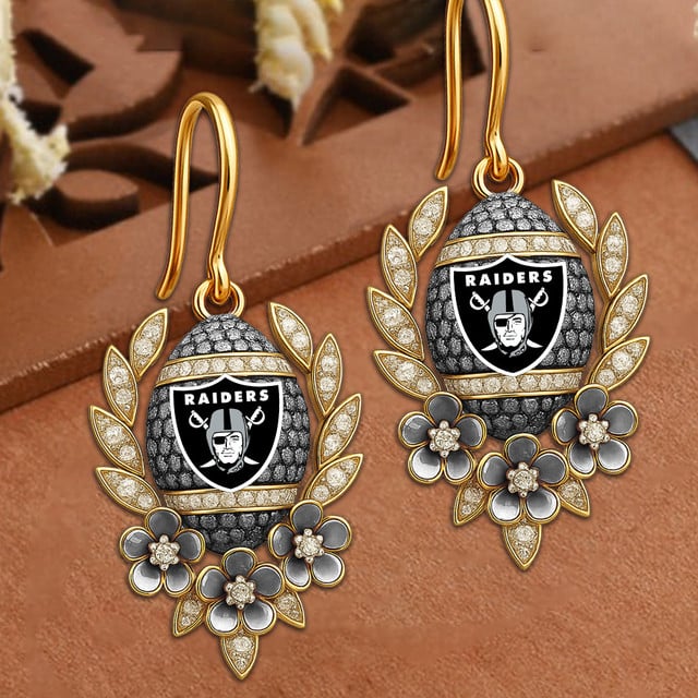 PREMIUM NFL X RAI VINTAGE EARRING NDT NHM