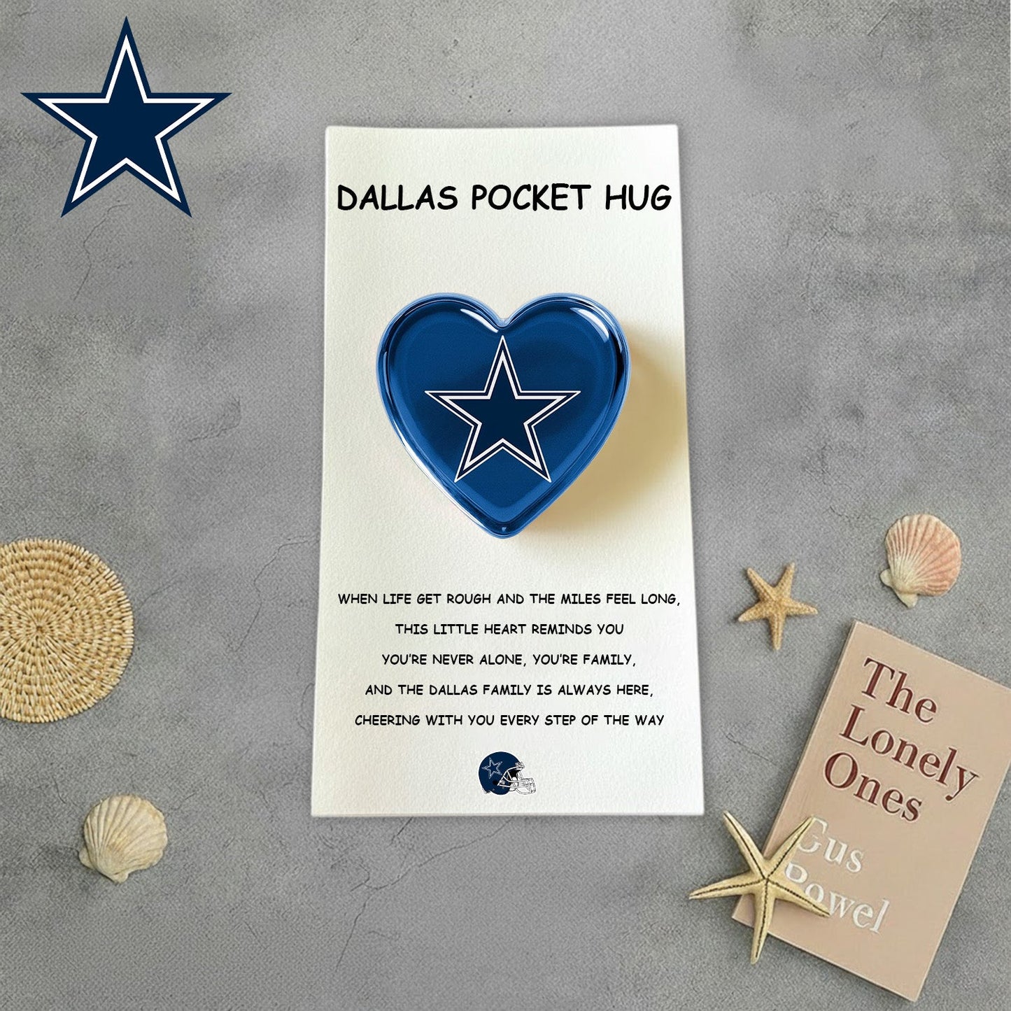 PREMIUM NFL X DAL POCKET HEART V2 NDT NHM 0111
