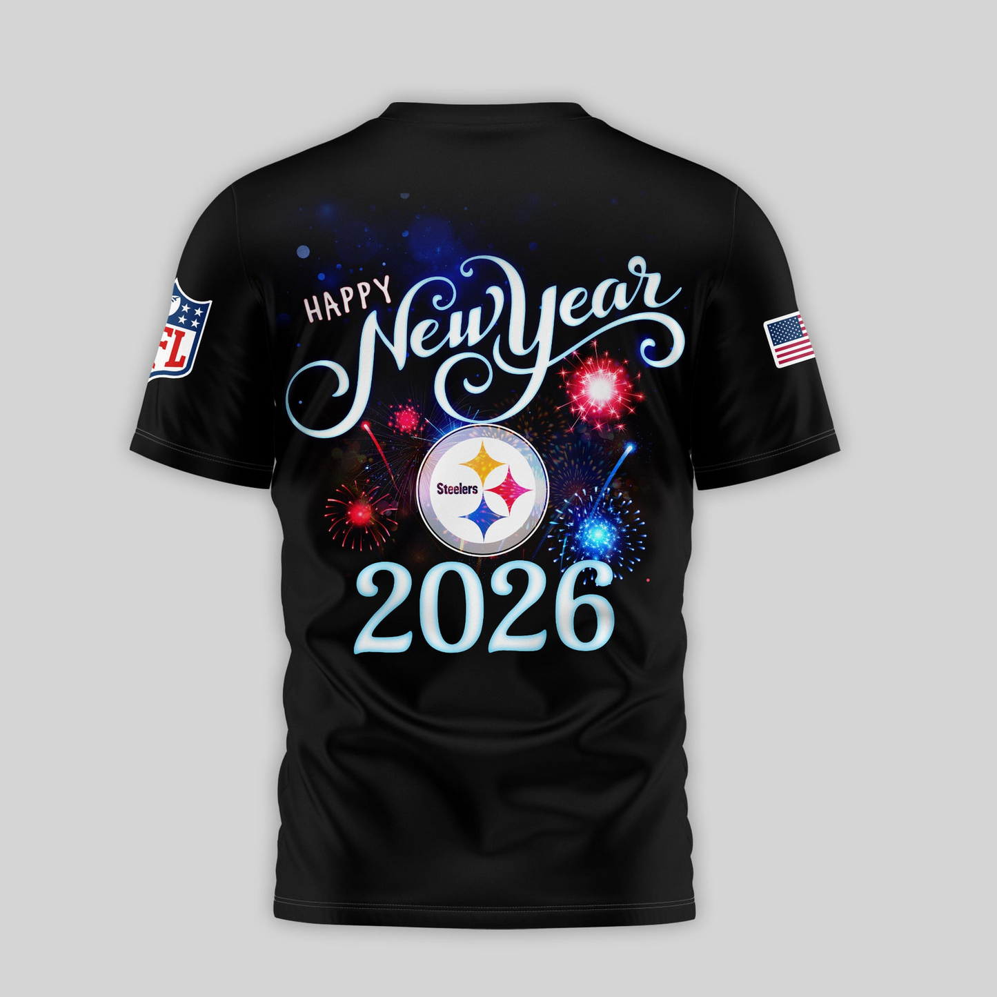 PS Premium NFL Happy New Year 2026 3D Shirt DDT 291125 NTL 1