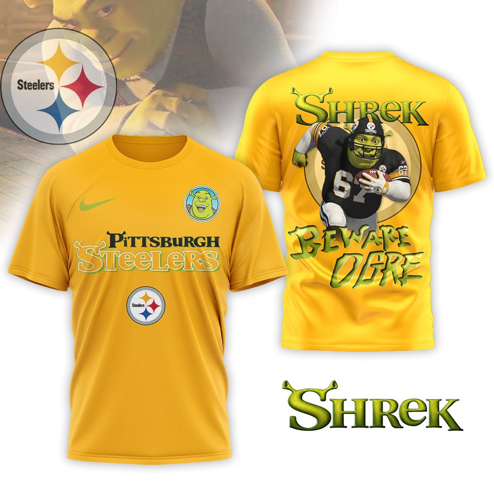 PS Premium NFL Shrek 3D Shirt DDT CTND