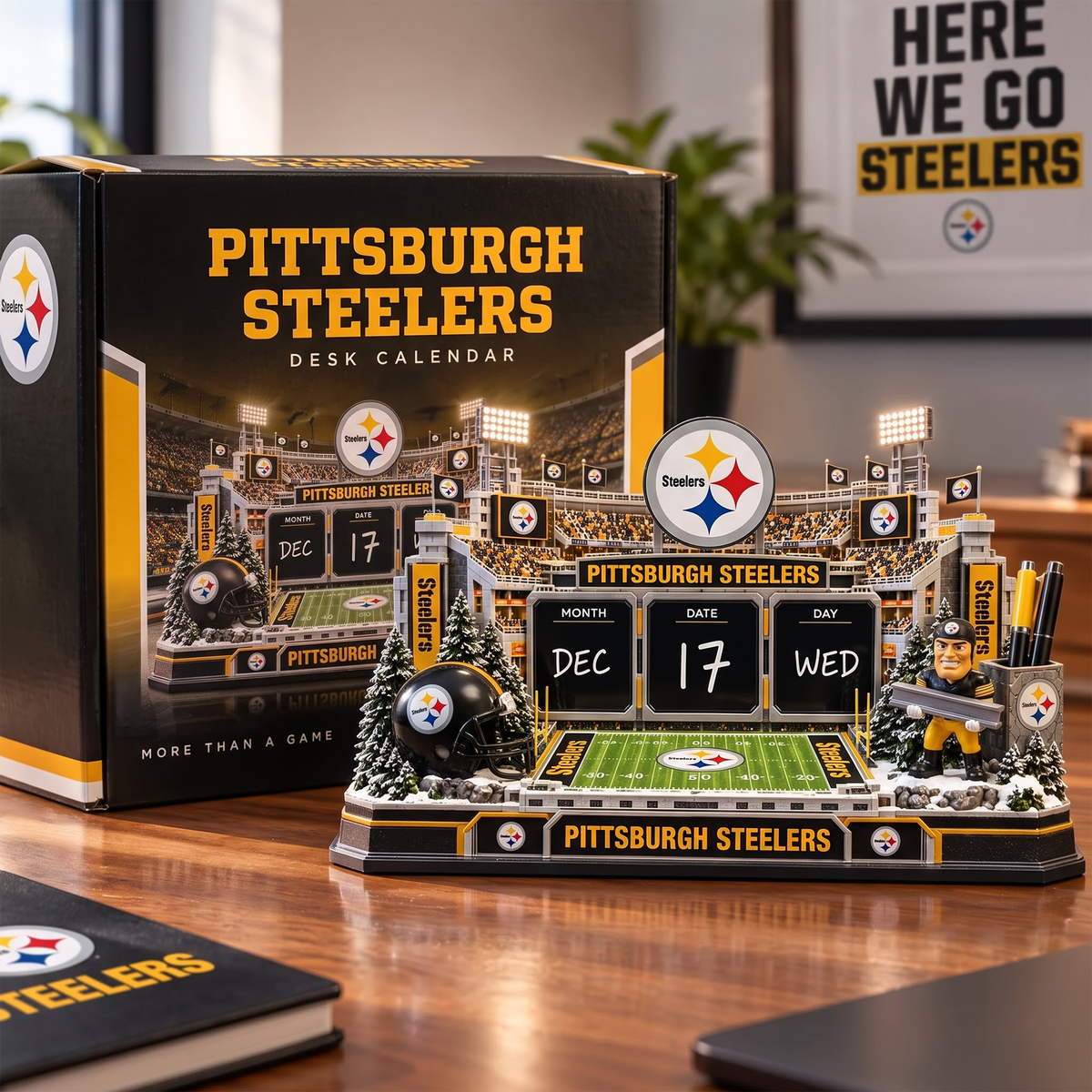 PS x NFL Write-On Calendar With Pen