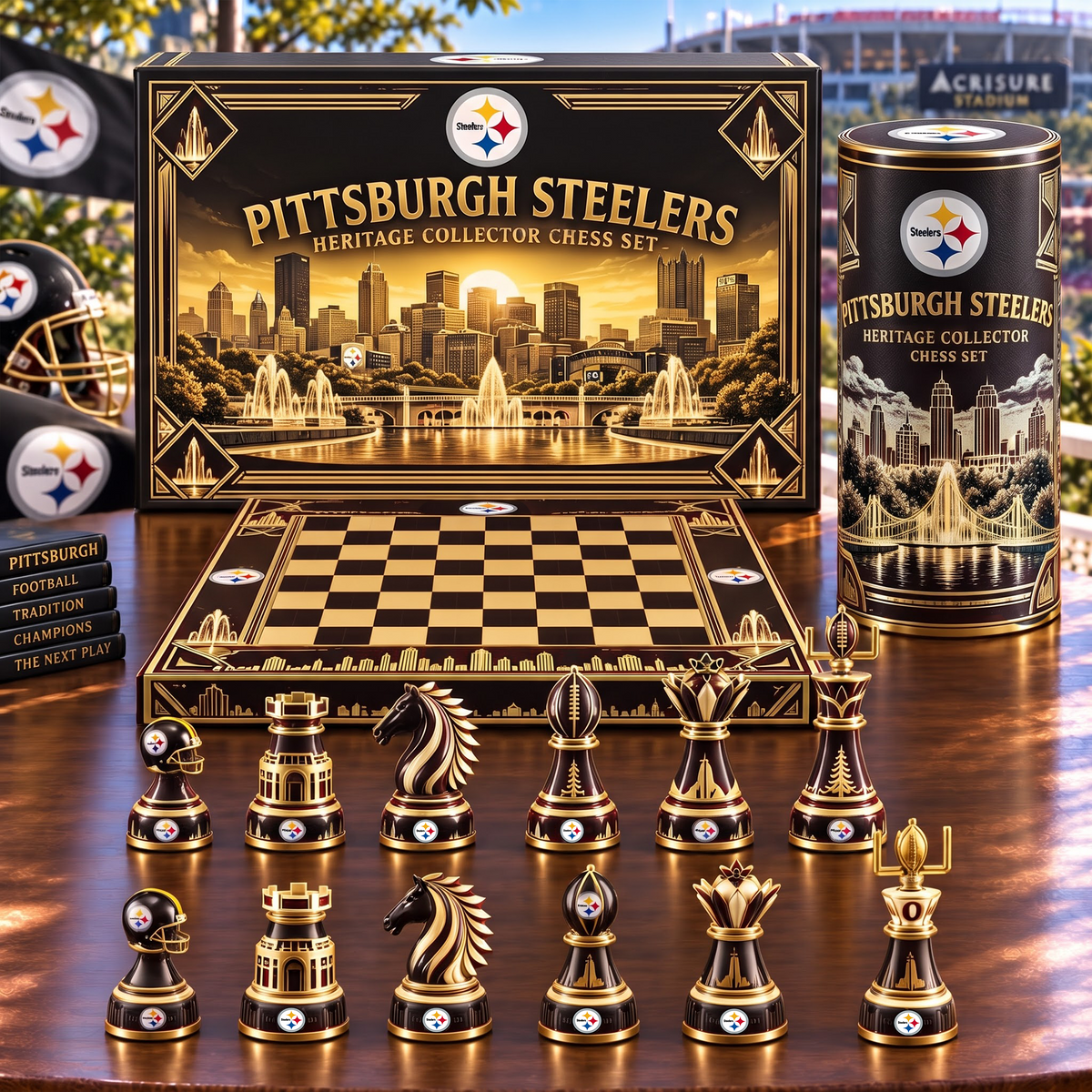 PS x Premium NFL Chess Set Collections